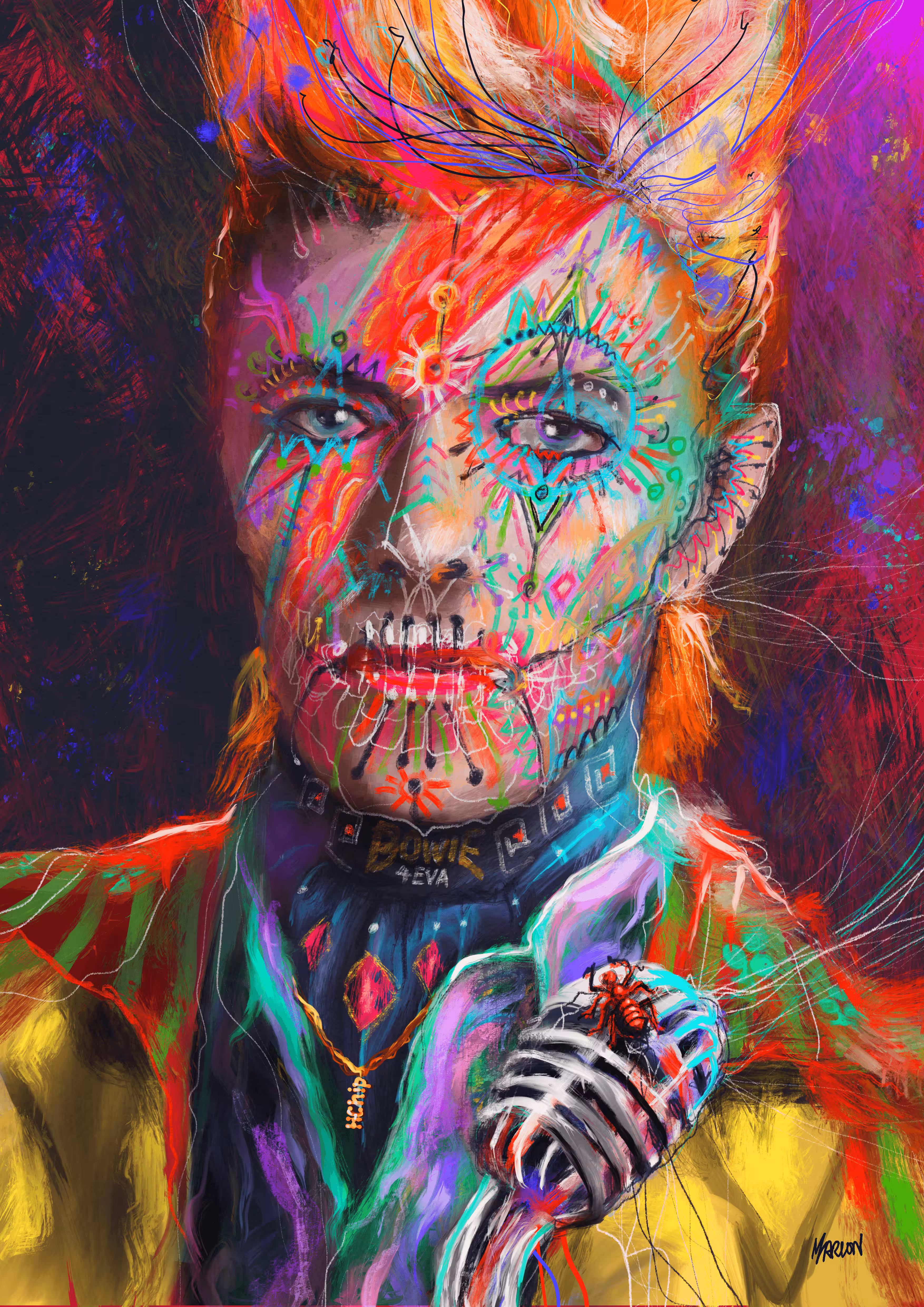 BOWIE 4 EVA / Marlon