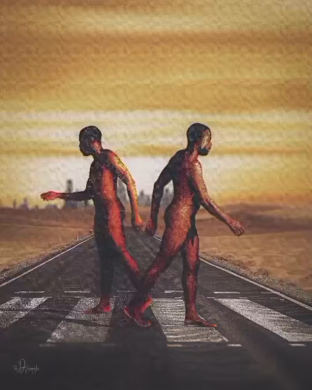 AT CROSSROADS