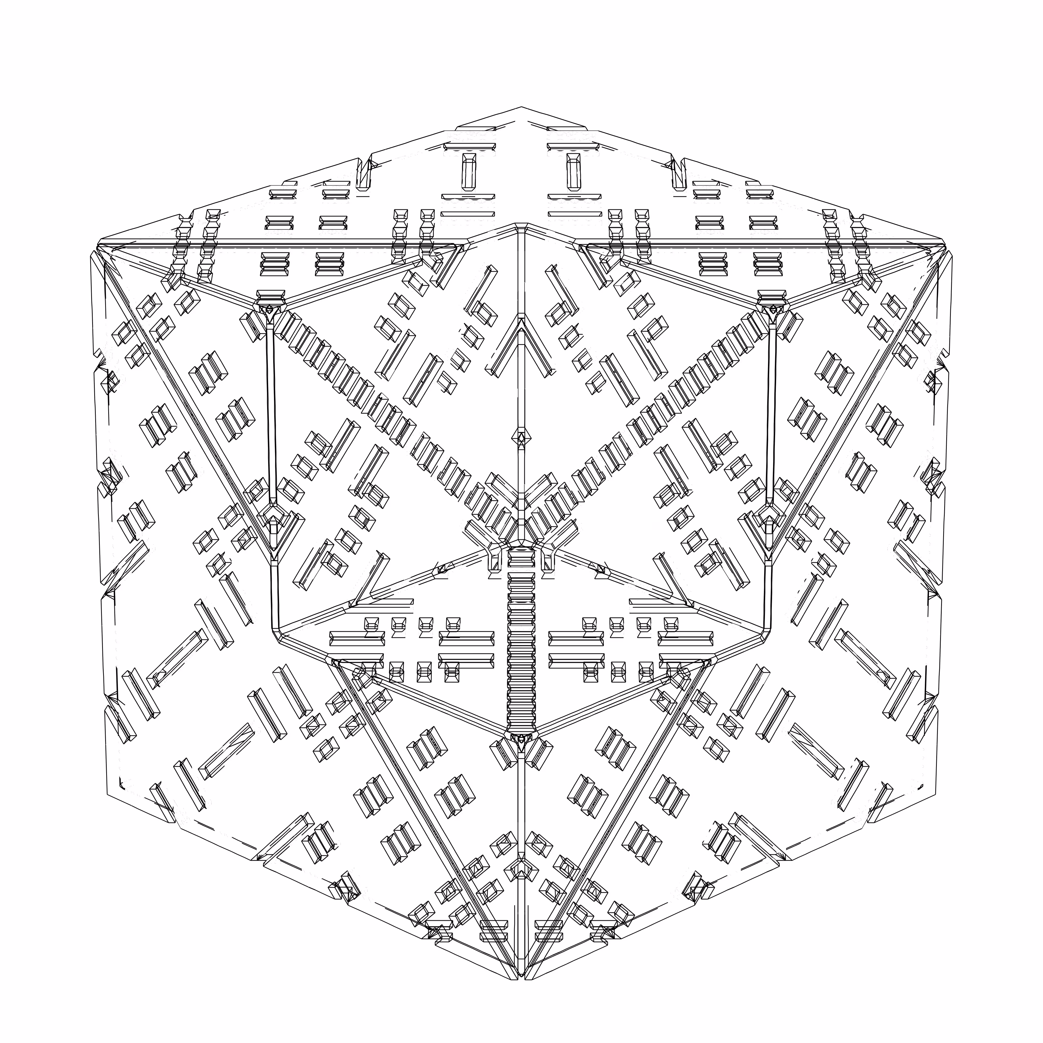 LL21 Alien Art Cube #427