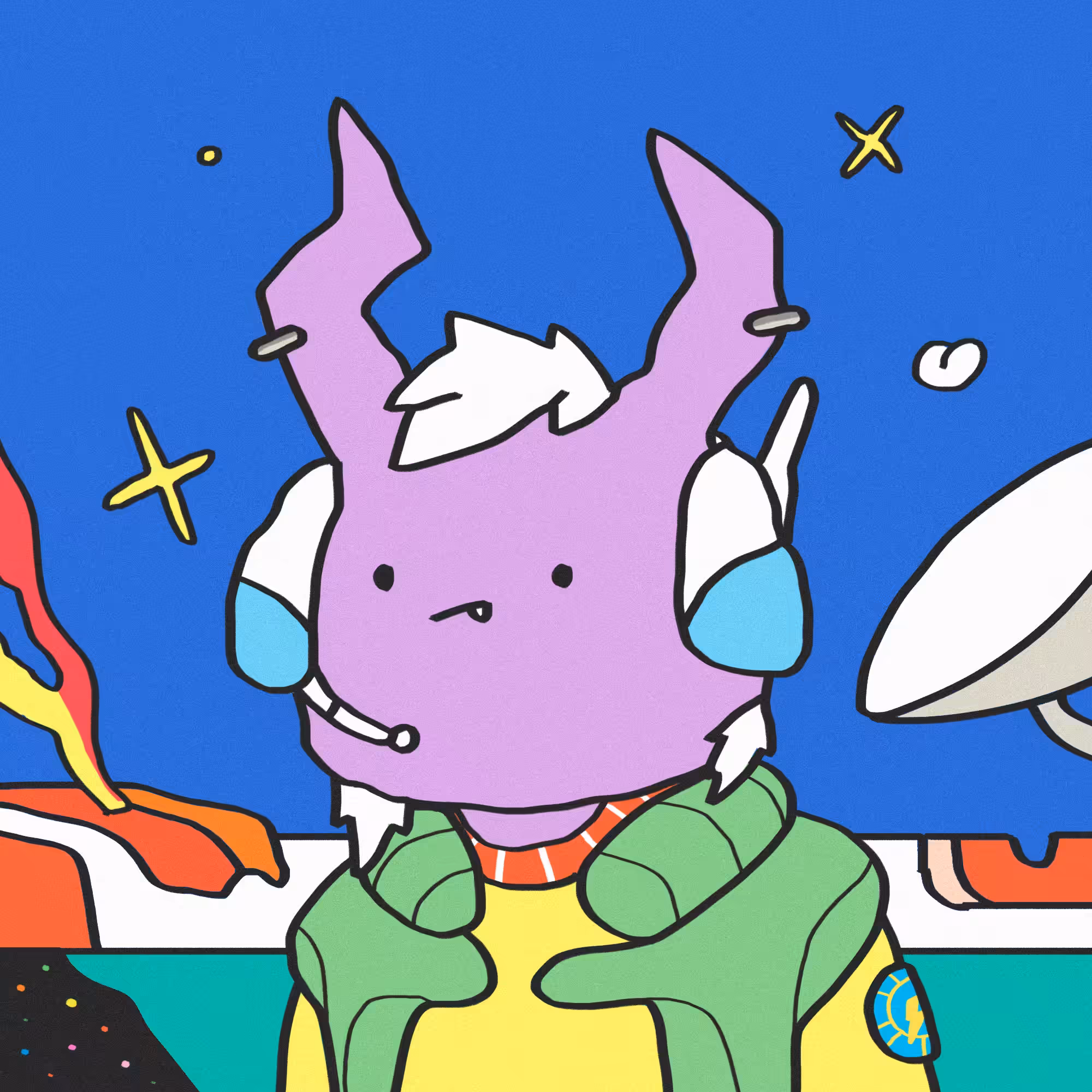 DEMON, DEATH, SPACE # 01