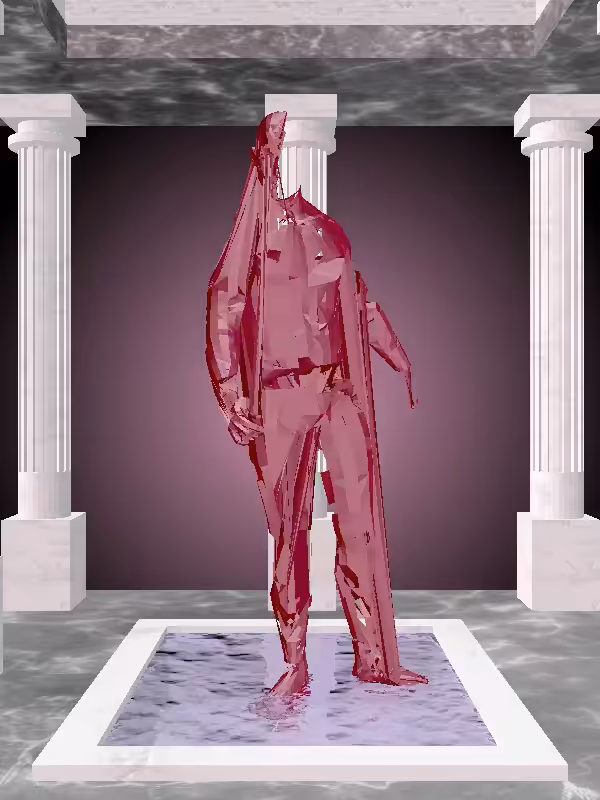 HeavenComputer: The Fragmented Drunk Velvet Cherry Man #808