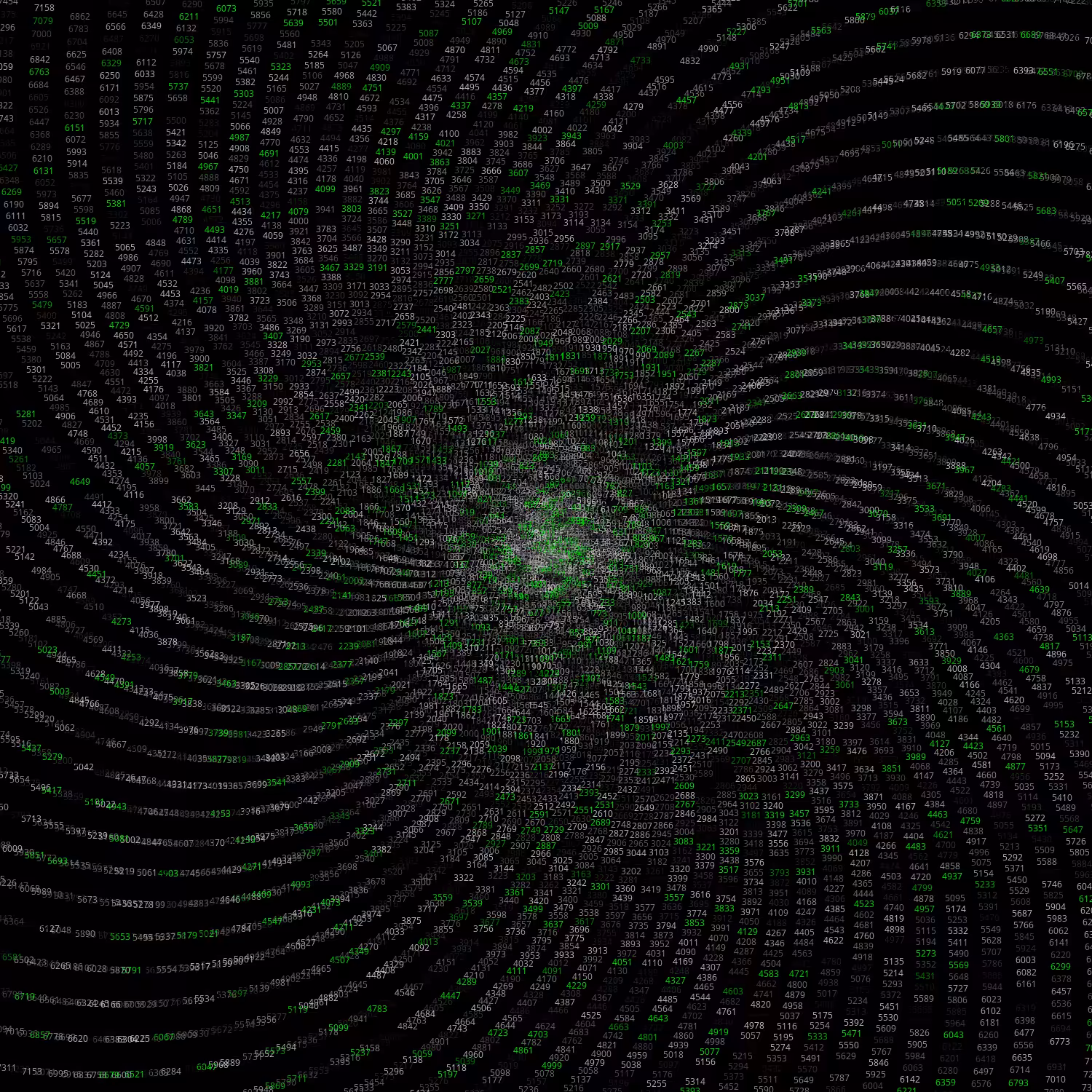 Polar Plot of Numbers #293
