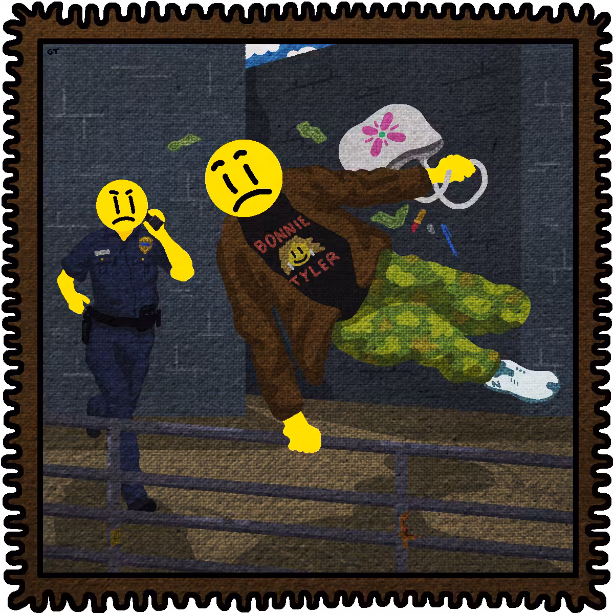 Foot Pursuit Stamp
