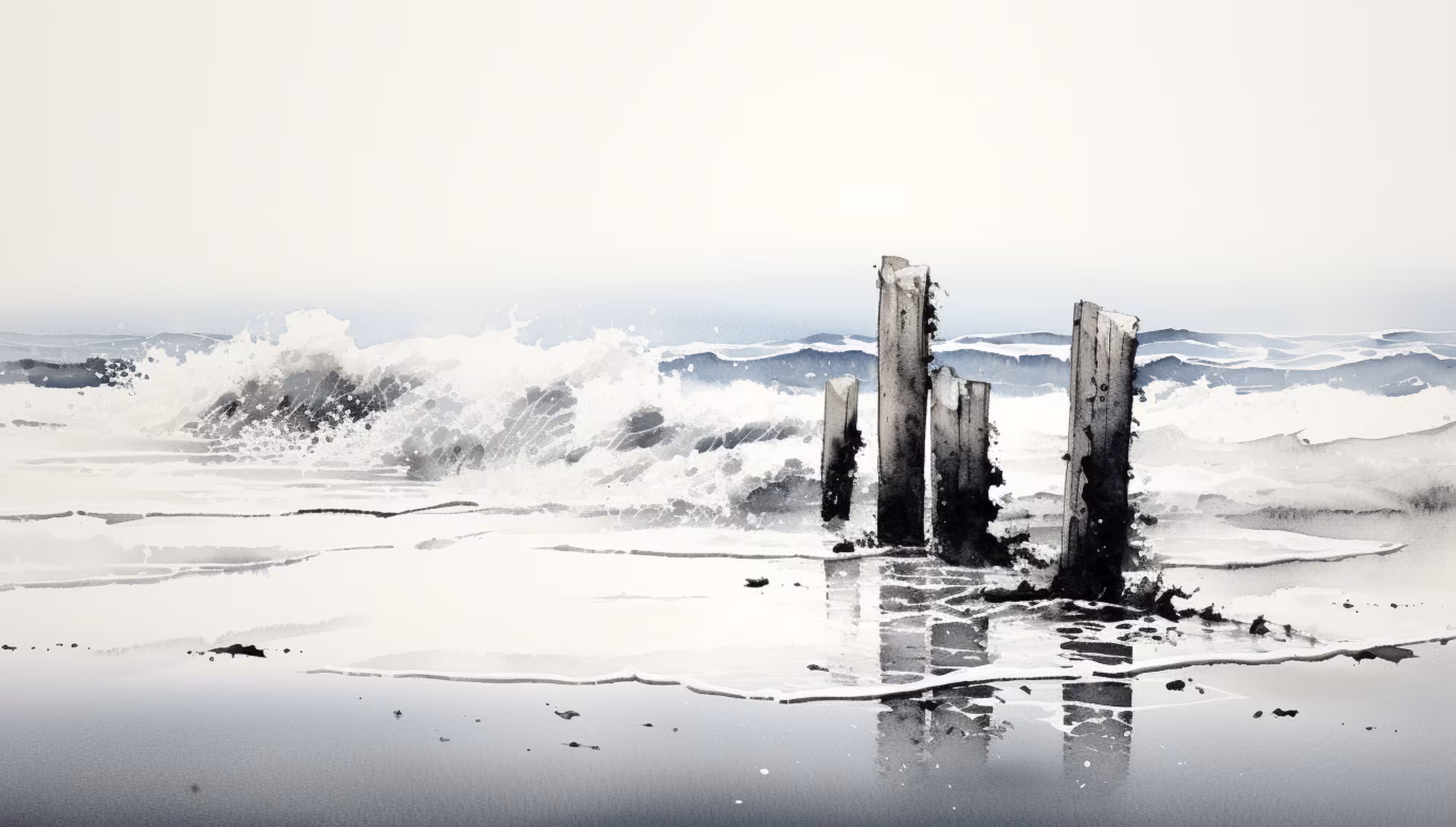 Cold sea