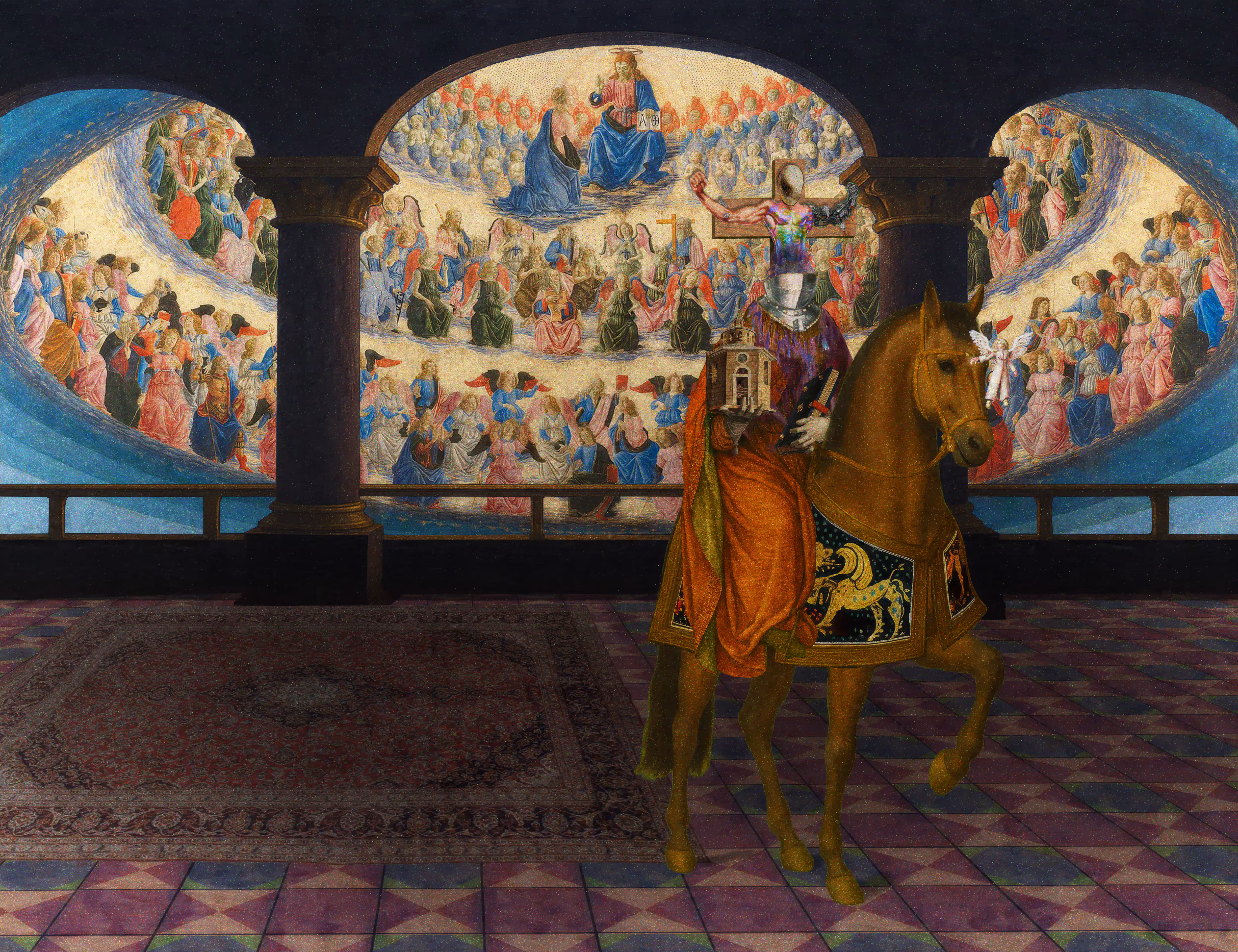 The Pilgrim’s Living Room Crucifixion; Mona Lisa Hyper-Gamble #81