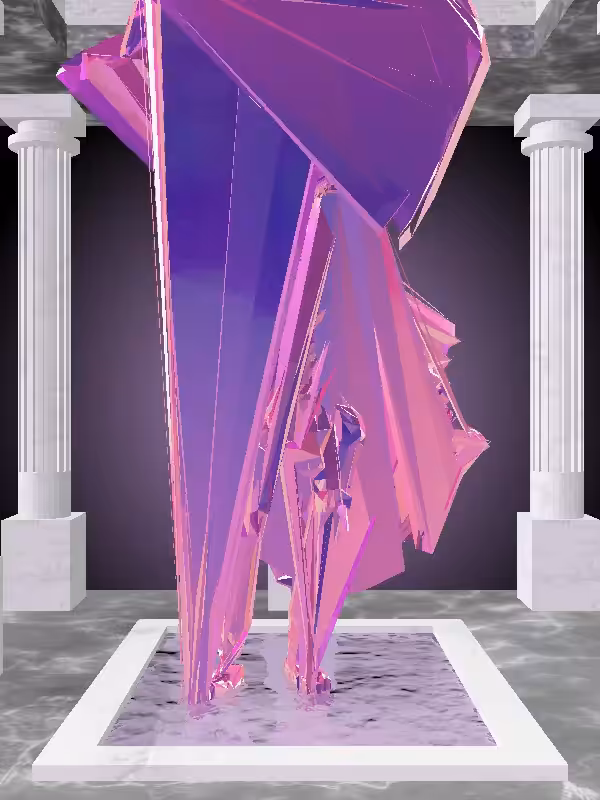 HeavenComputer: The Fragmented Arguing Magnetic Magenta Man #3990