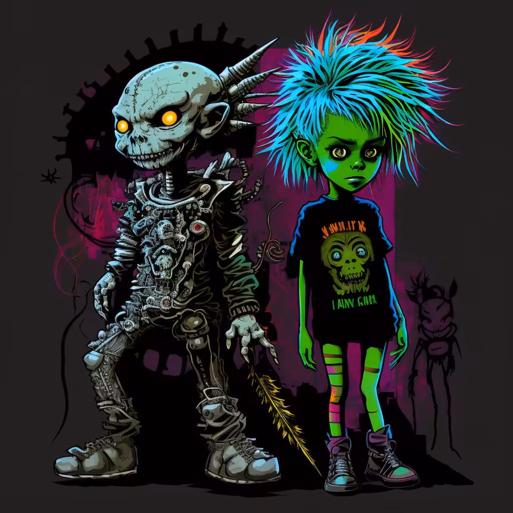 Punk and Monster #21