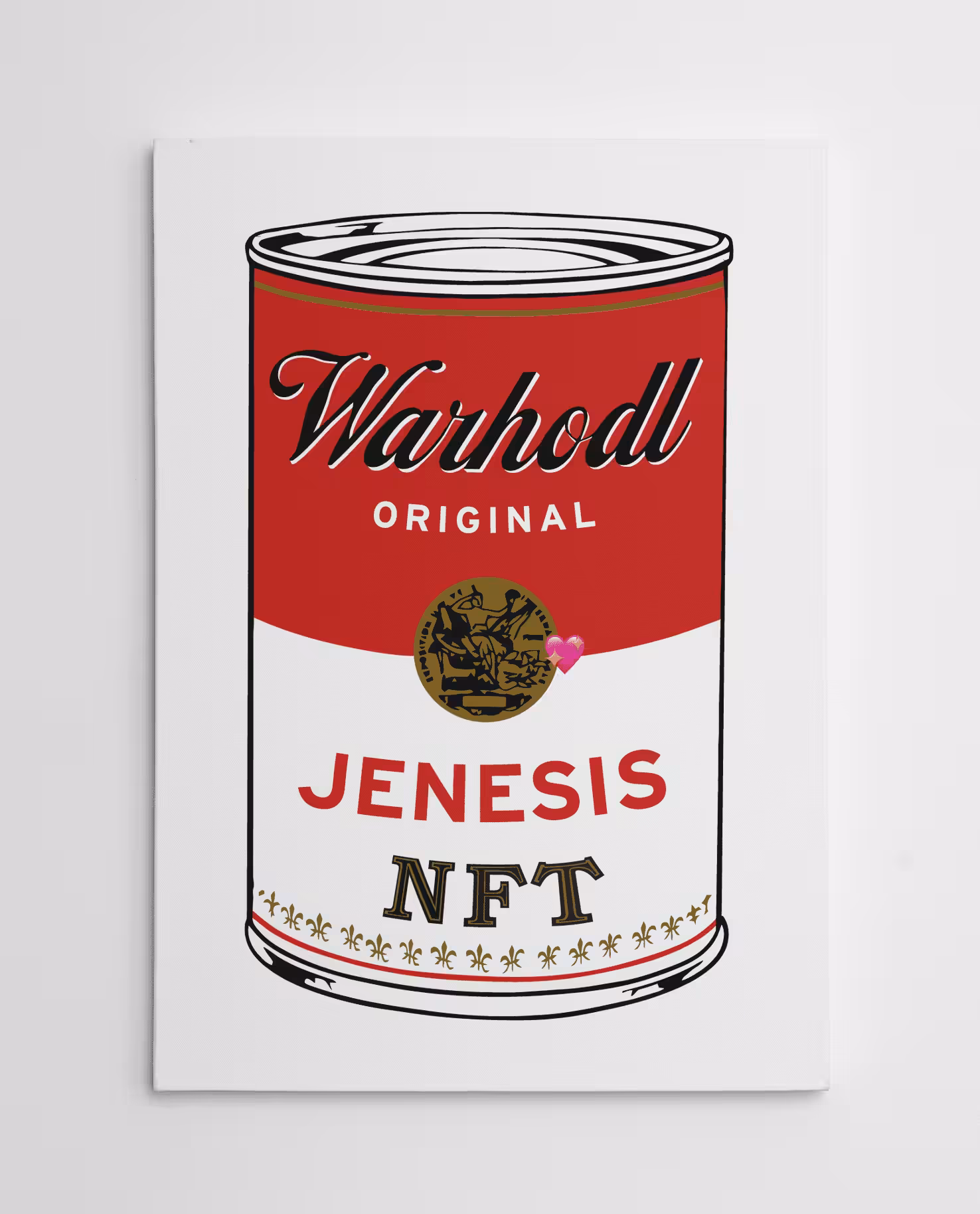 WARHODL Artist Proof "JENESIS" NFT Original Can