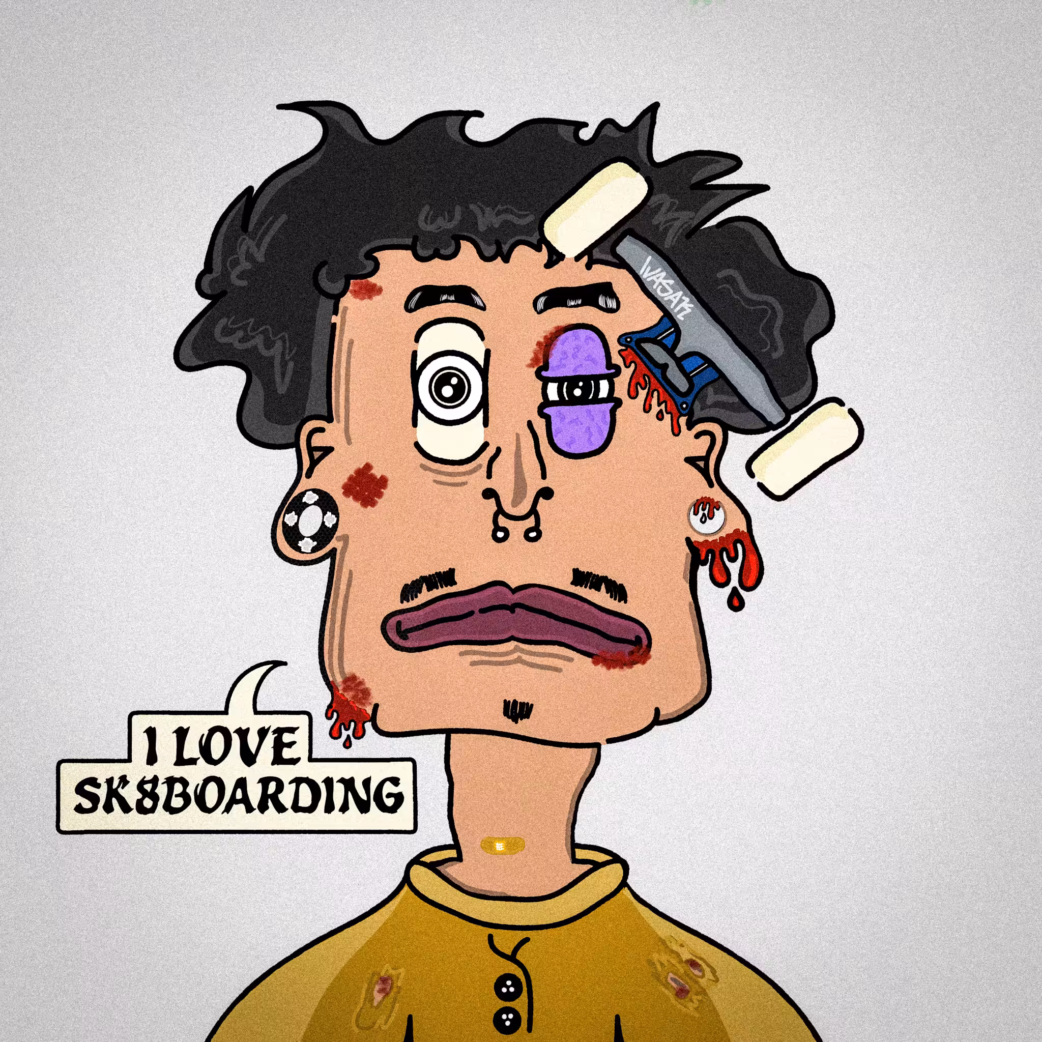 I LOVE SK8BOARDING