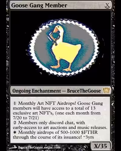 ₲oose ₲ang Membership #2/34