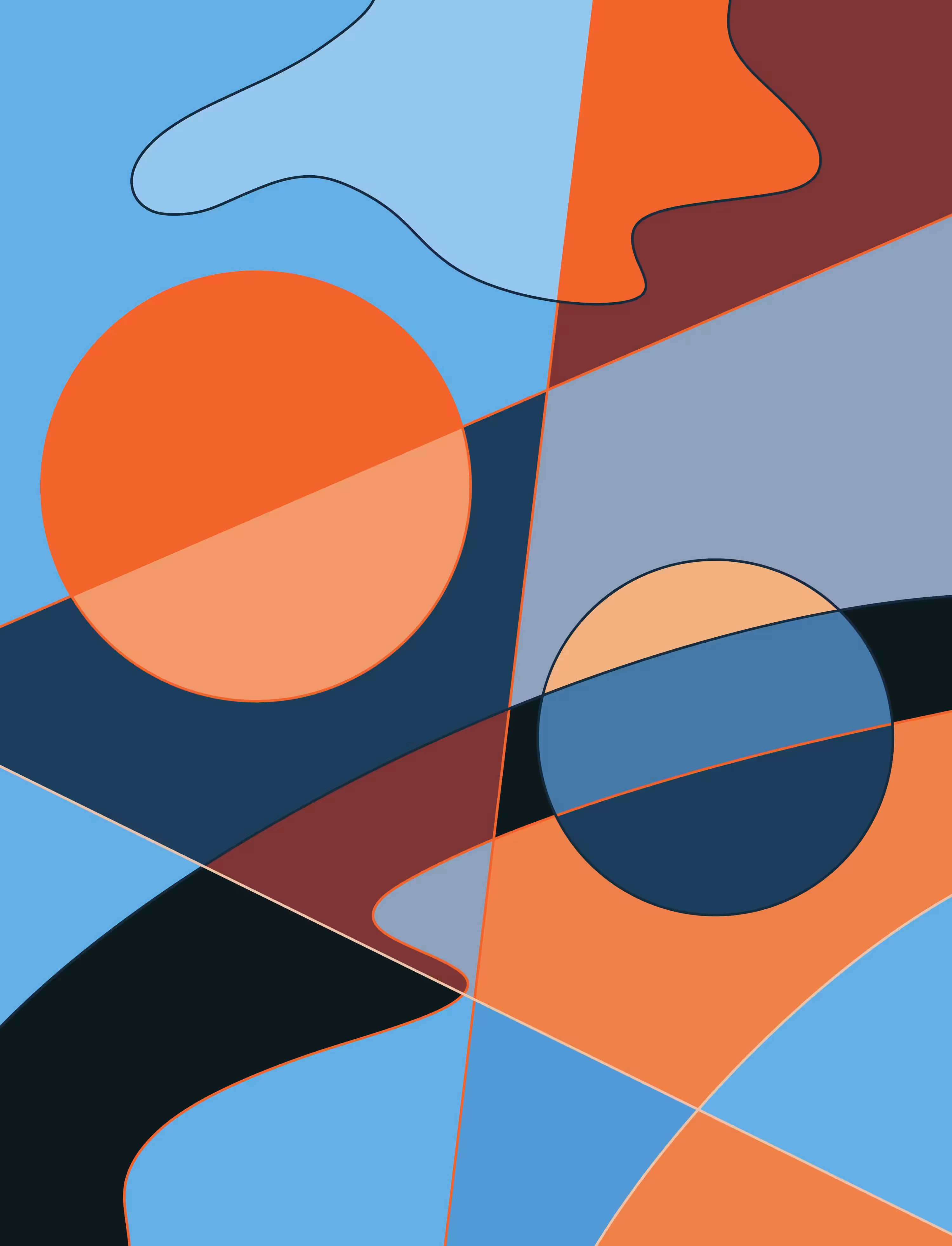 Freehand Sketch - color palette: sunset