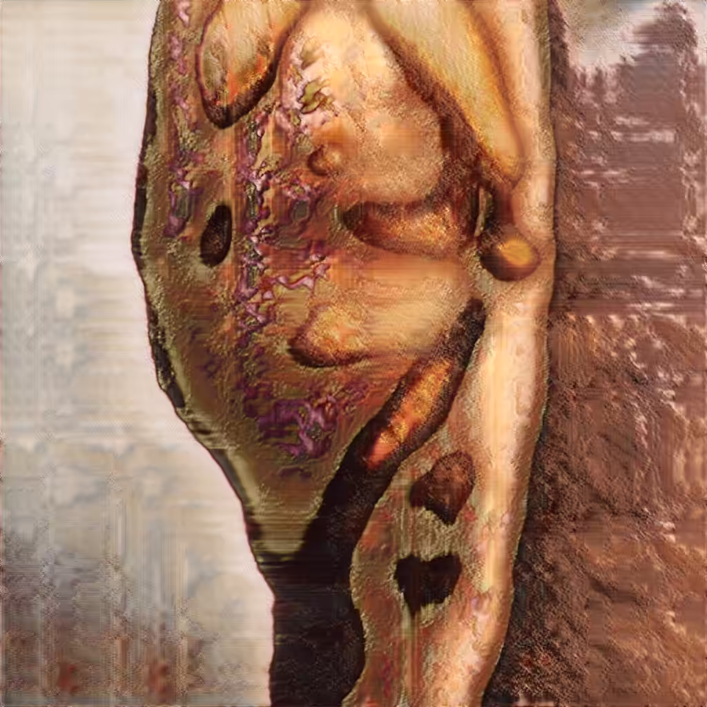 AI Generated Nude Portrait #7 Frame #265