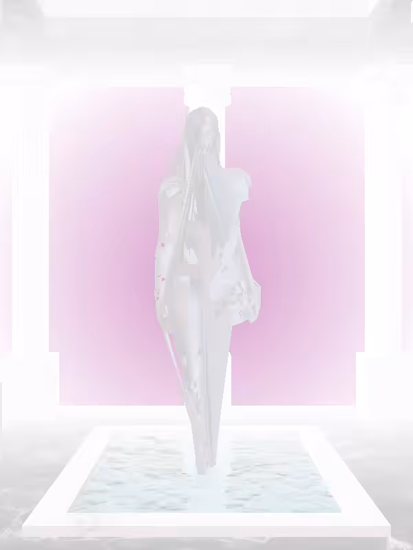 HeavenComputer: The Threatening Stealth Dark Blue Woman #6944