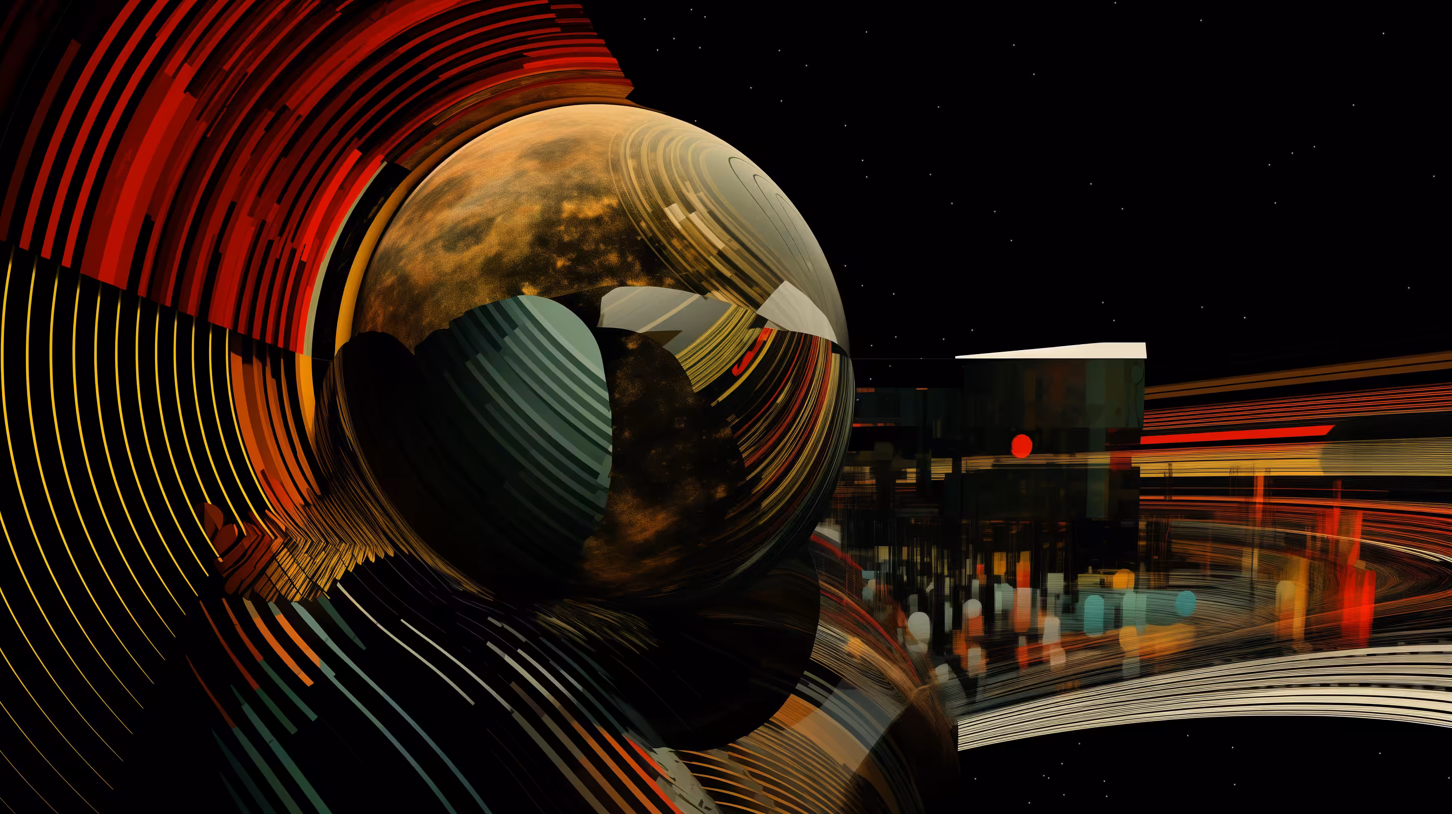 Beyond the Orbital Veil