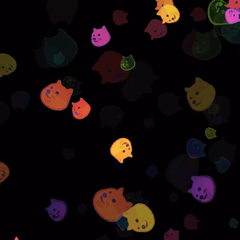Flooding Doge Emojis Revision 2 Variant #N #1