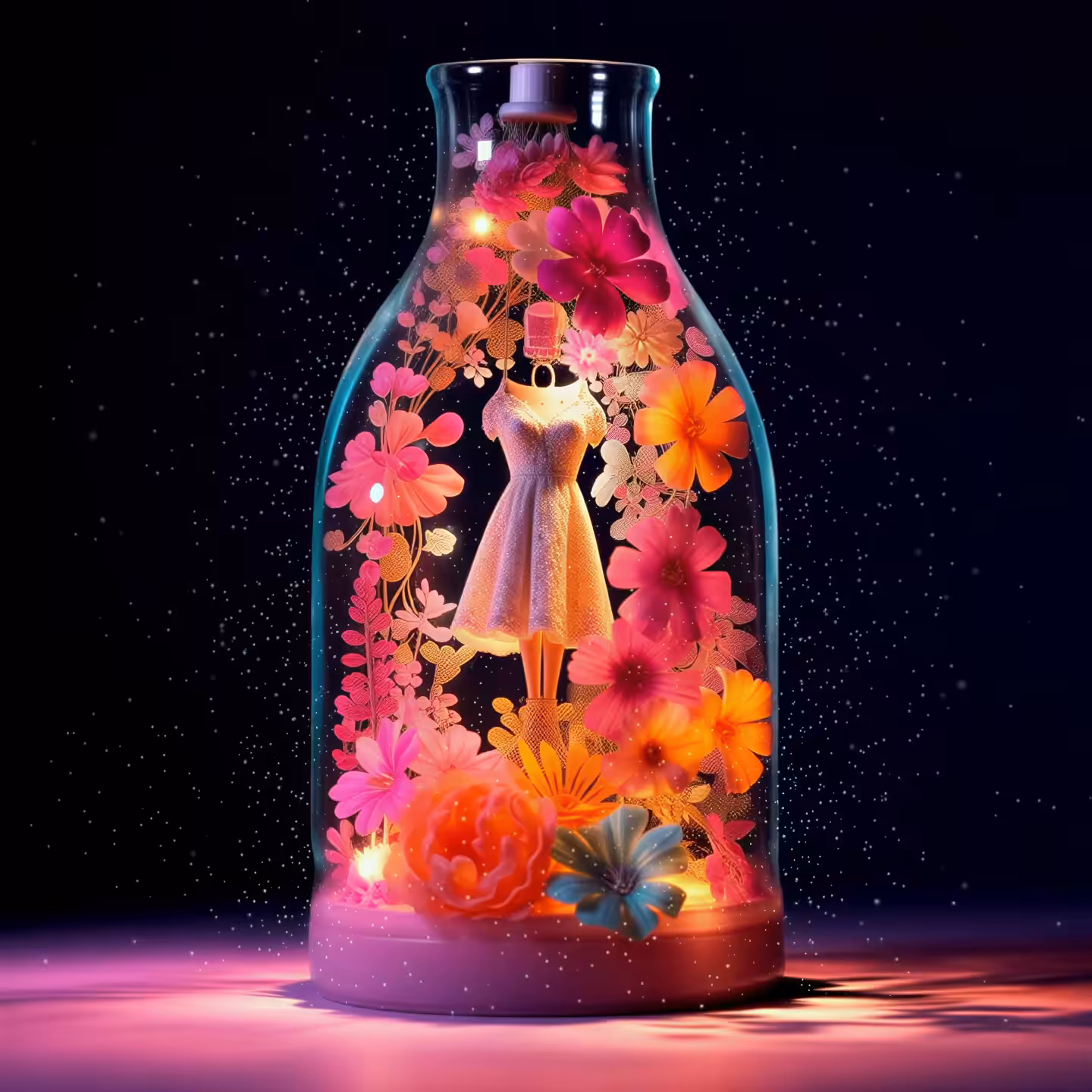 Bottled Dreams: #19 Floral Enchantment