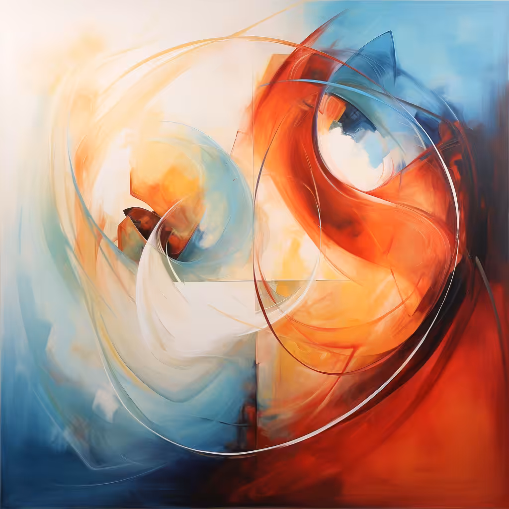 Embrace of colors