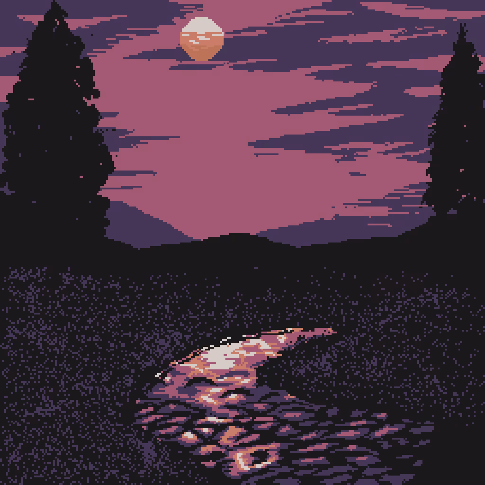 Pixel Sunset #70