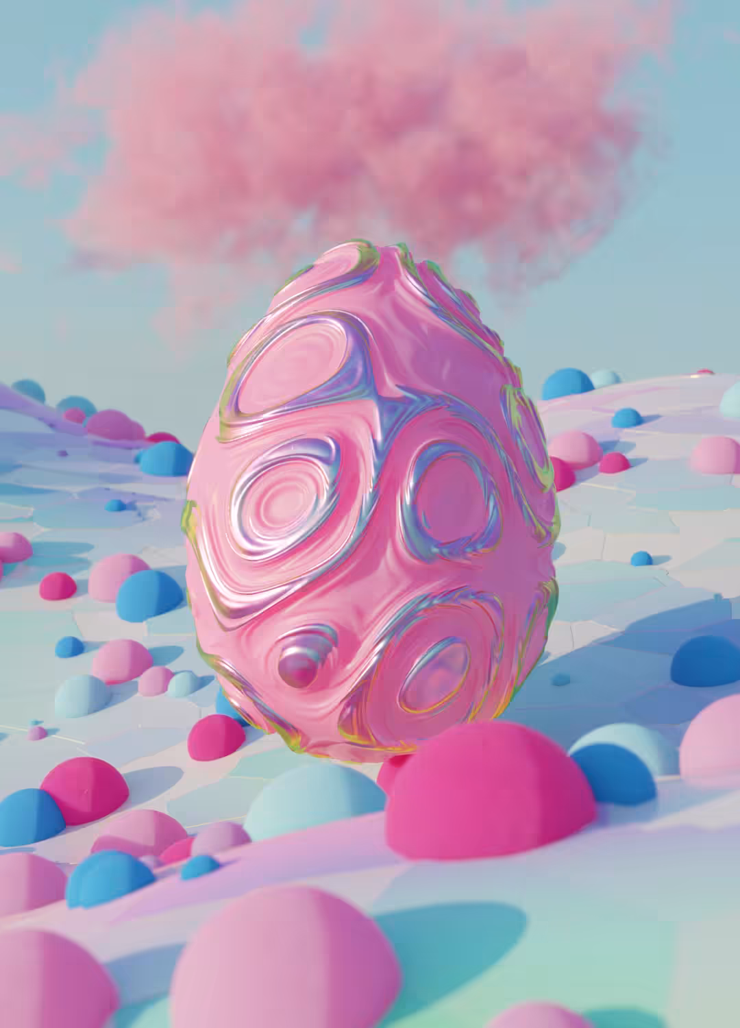 HOLO BUBBLE GUM DREAM | ORGANIC