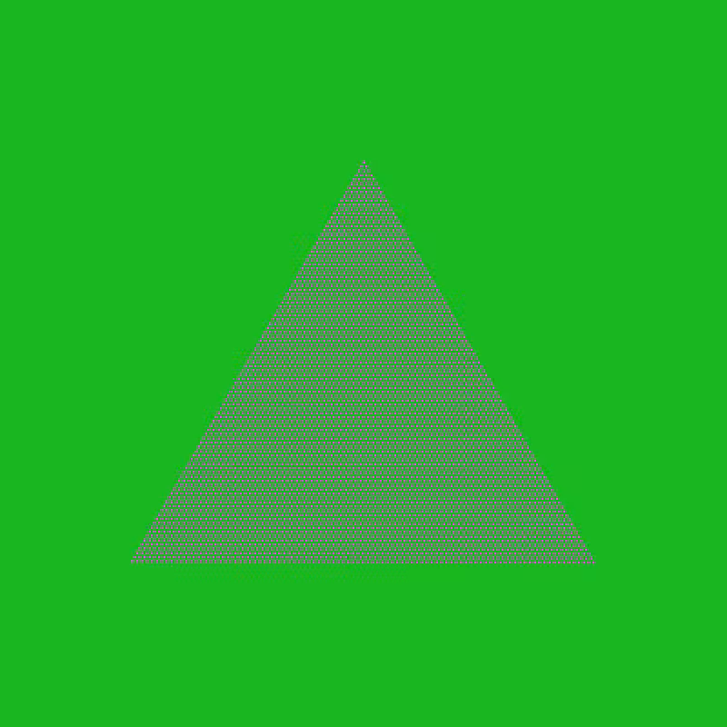 Triangle Color Study #10