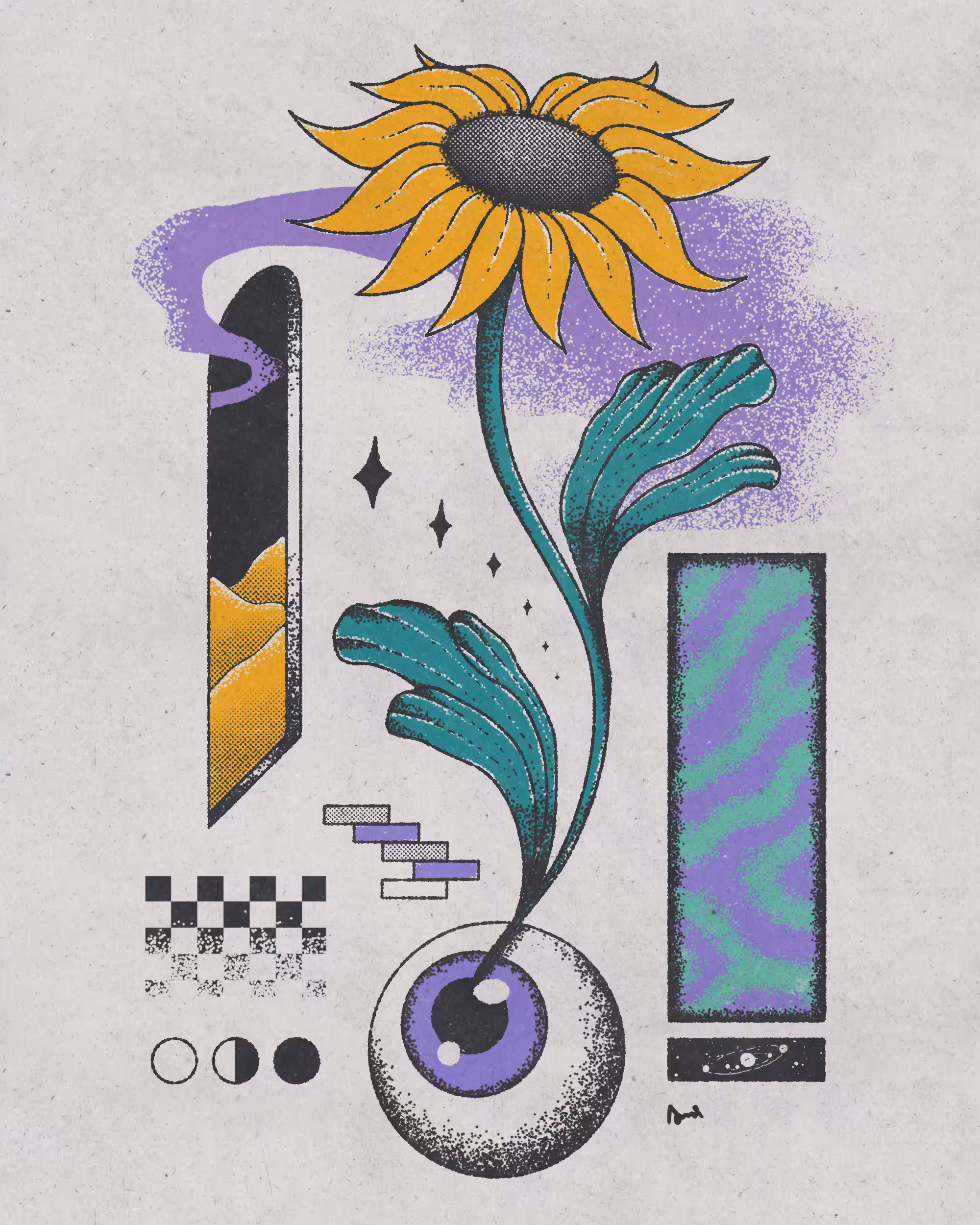 The last flower