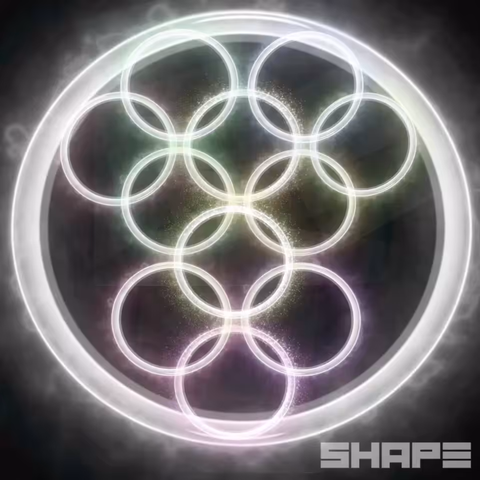 #100 different shapes: #026 - Spiritual Gathering
