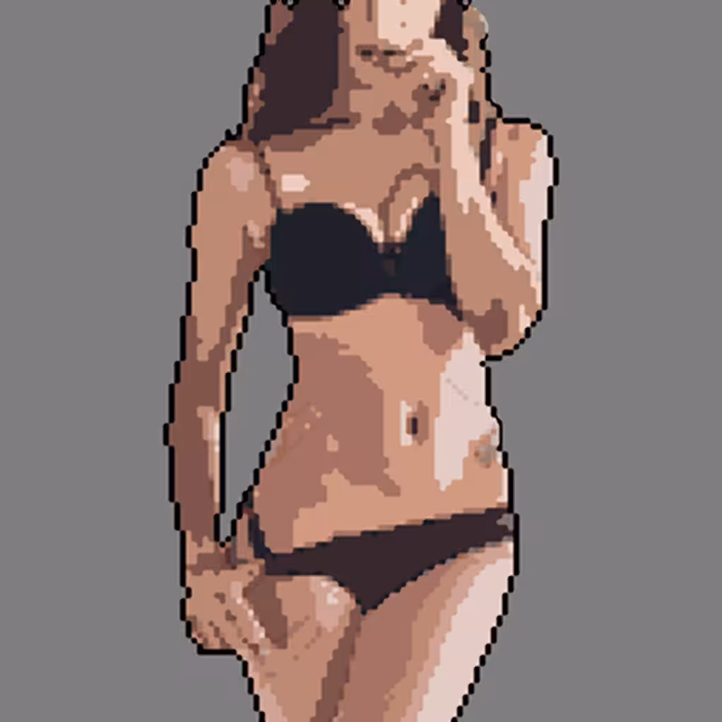 Cynthia #62 Pixel Girl