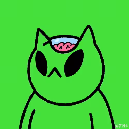 Blink Cat The Visitors Derivative #7144