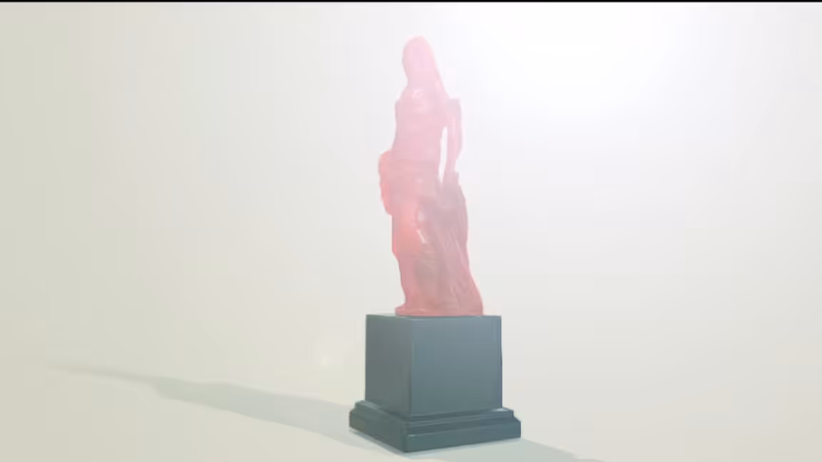 Lady Veiled in Blood, 3D animation by @VicDeLeon, Music by Borrtex.