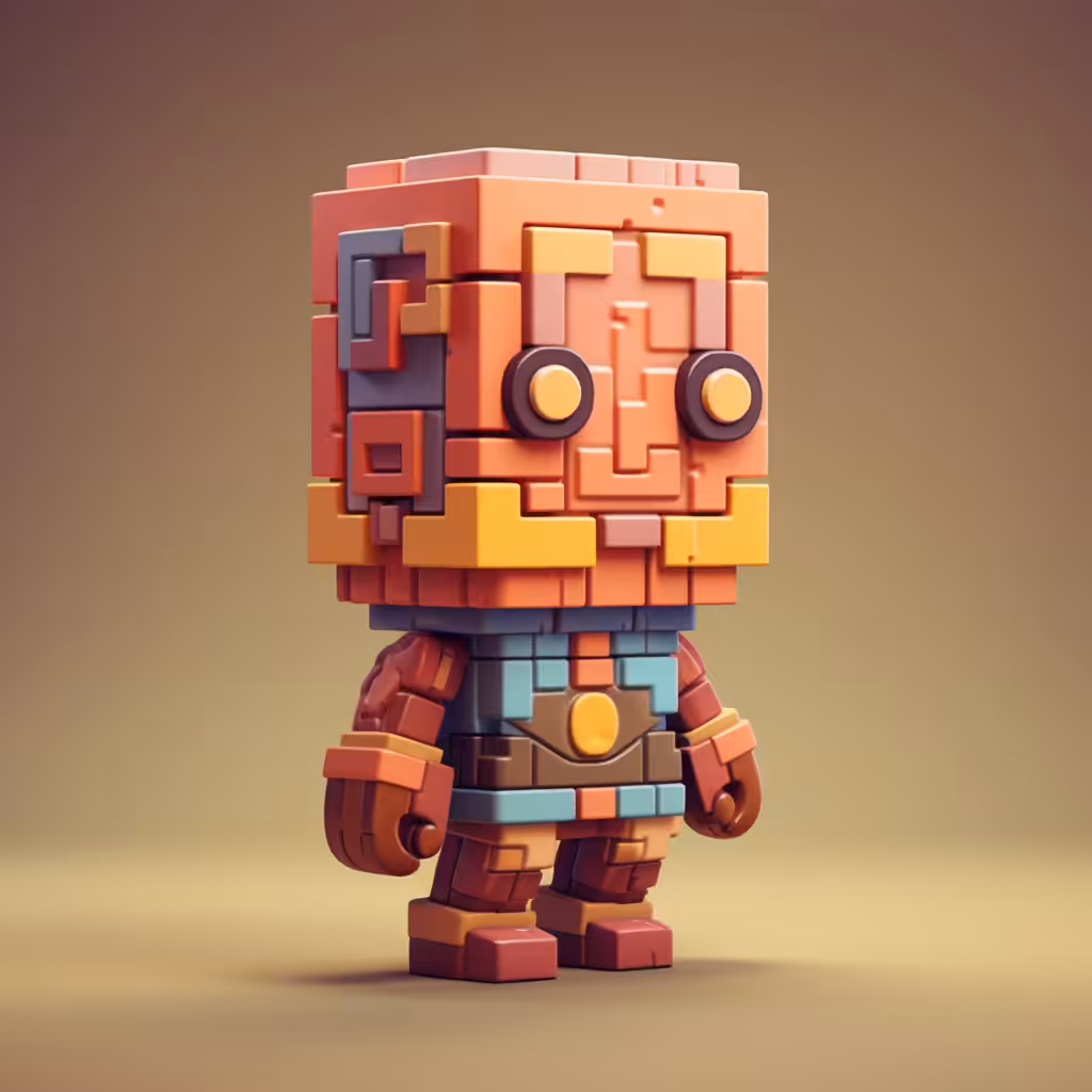 Tez Pixel Figure #92