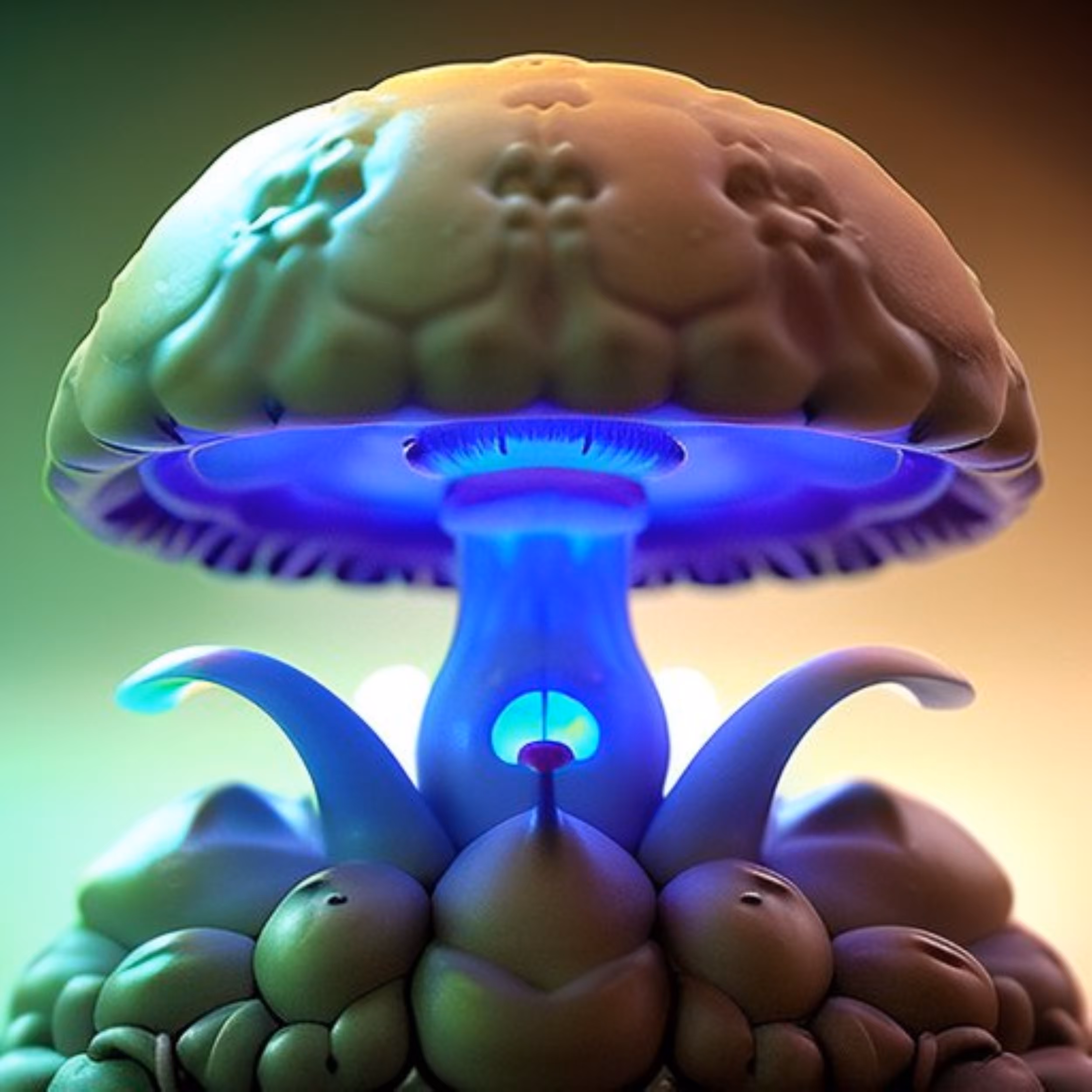 Psychedelic mushroom