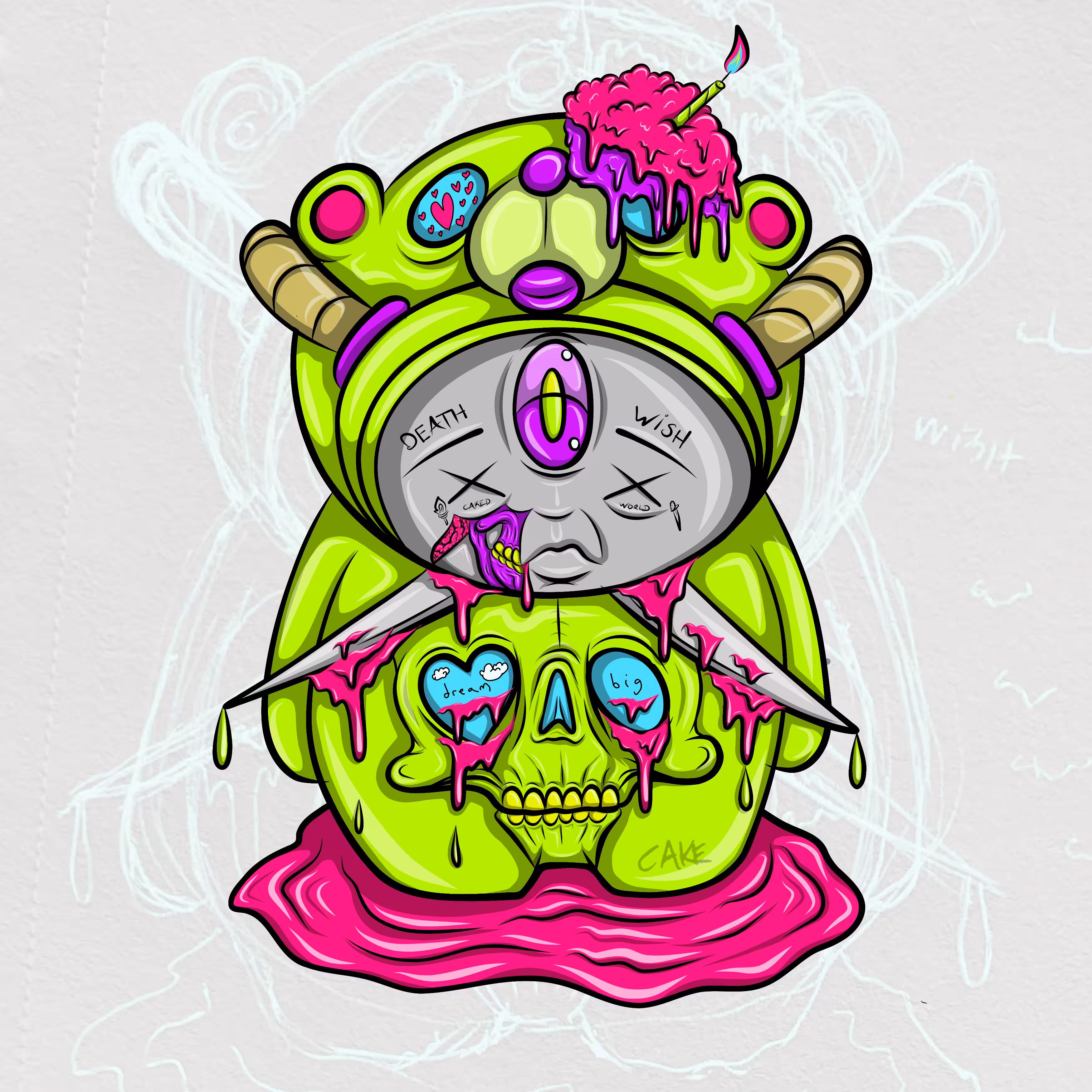 dream big (1/1 slime colorway)