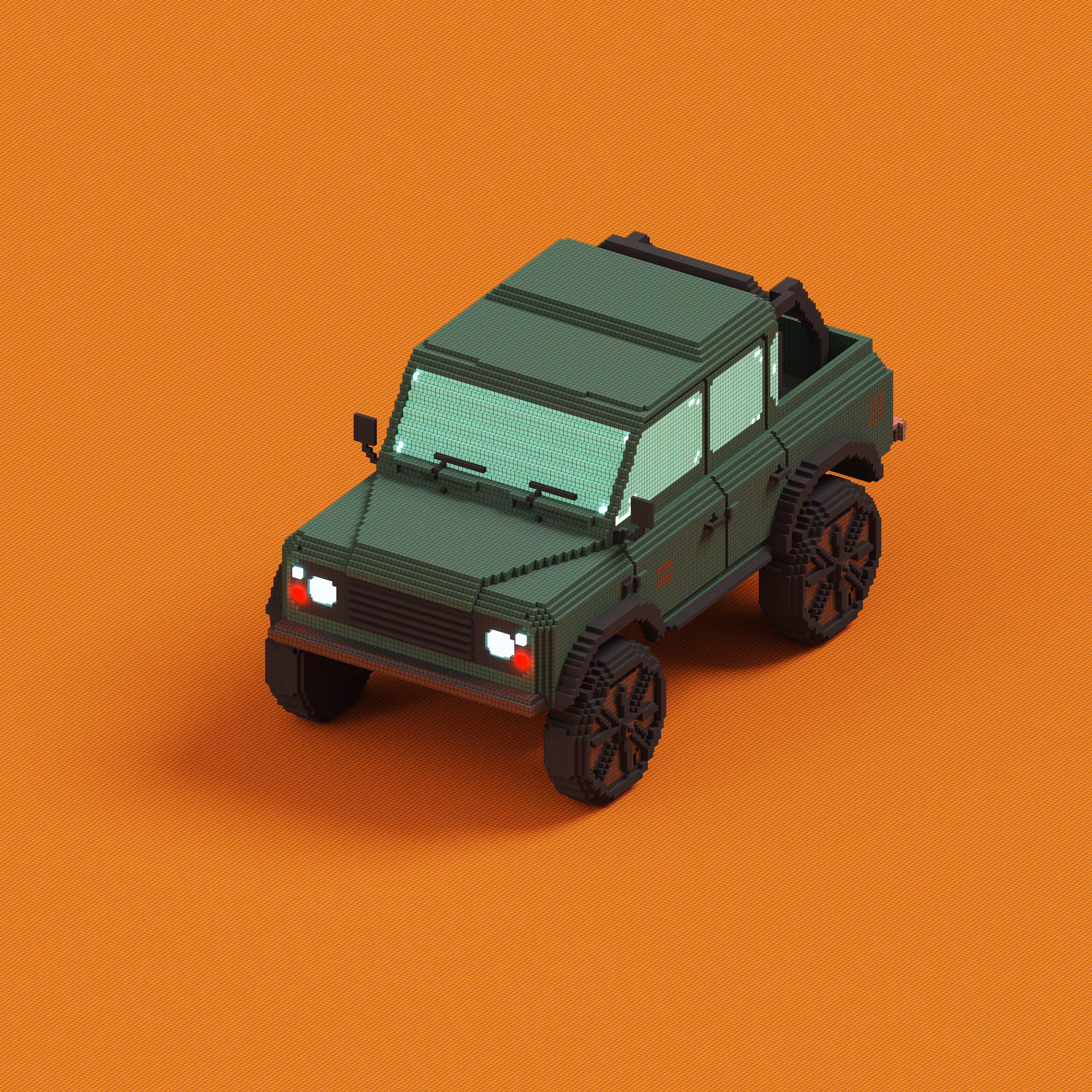 KINΞGARAGE 06 - Land Rover Defender Pick Up