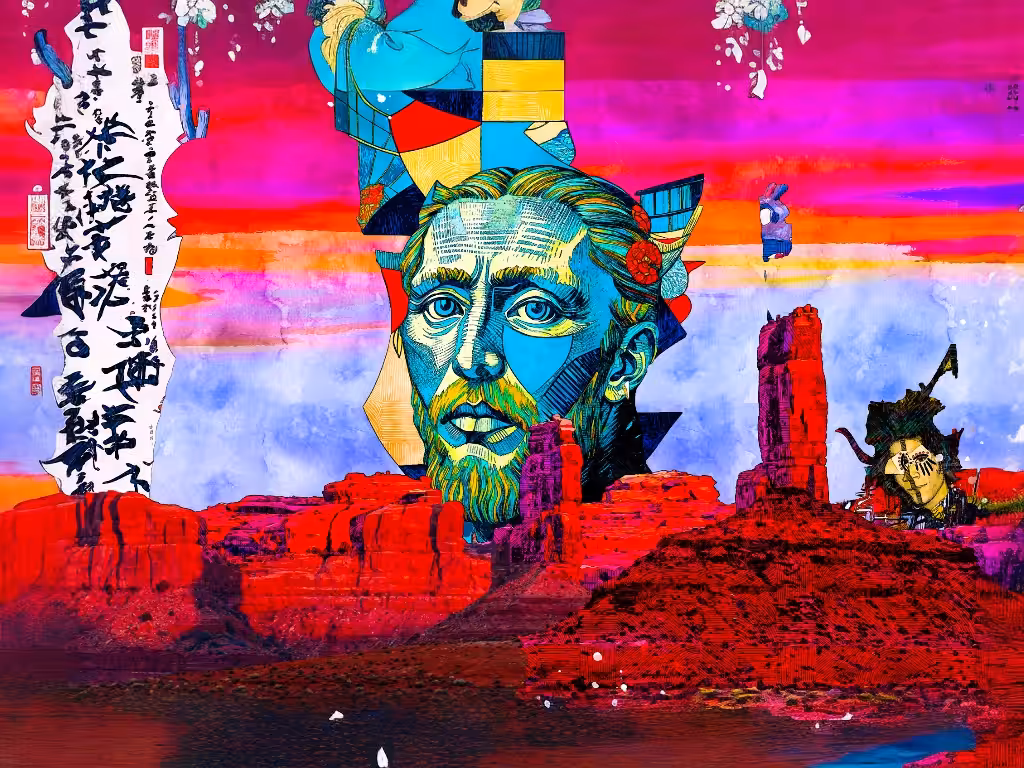 Van Gogh's Distorted Dreams