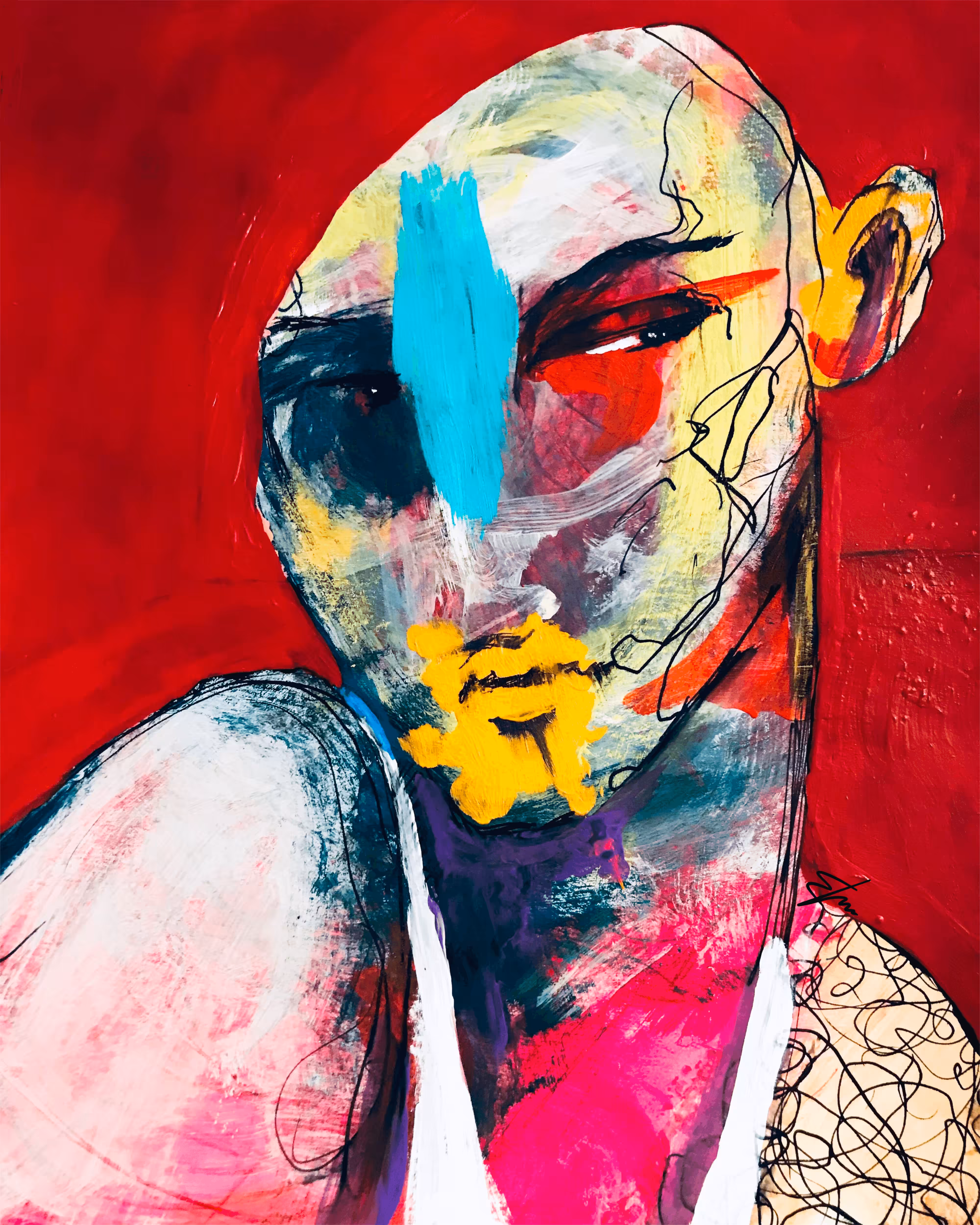 "Hearing Red" 7/7 (Love Ugly Series - edition #2)