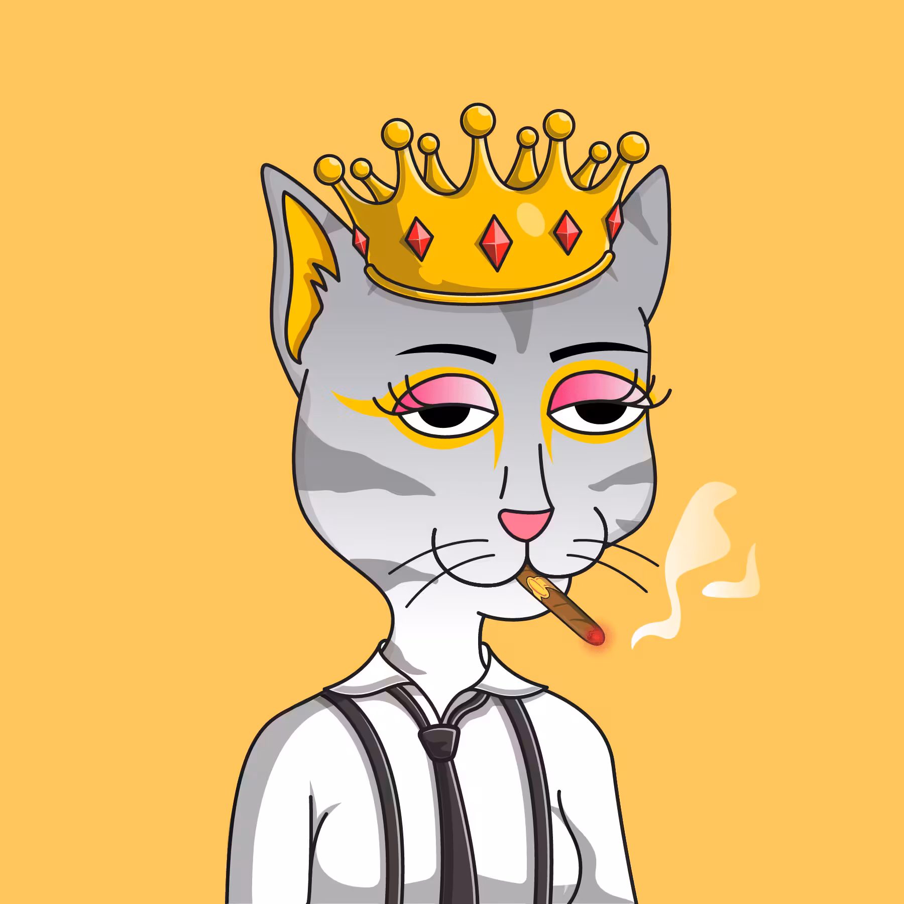 Girl Cat #258
