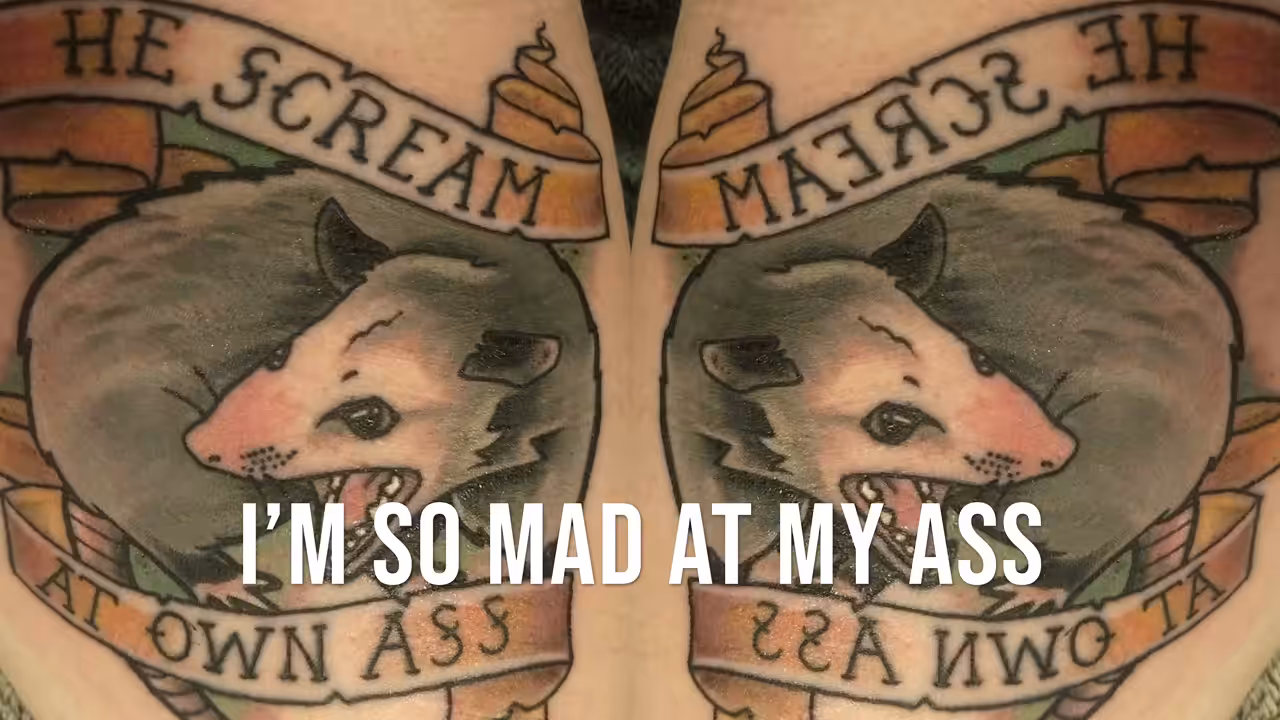 Song A Day: Opossum Scream (At Own Ass)