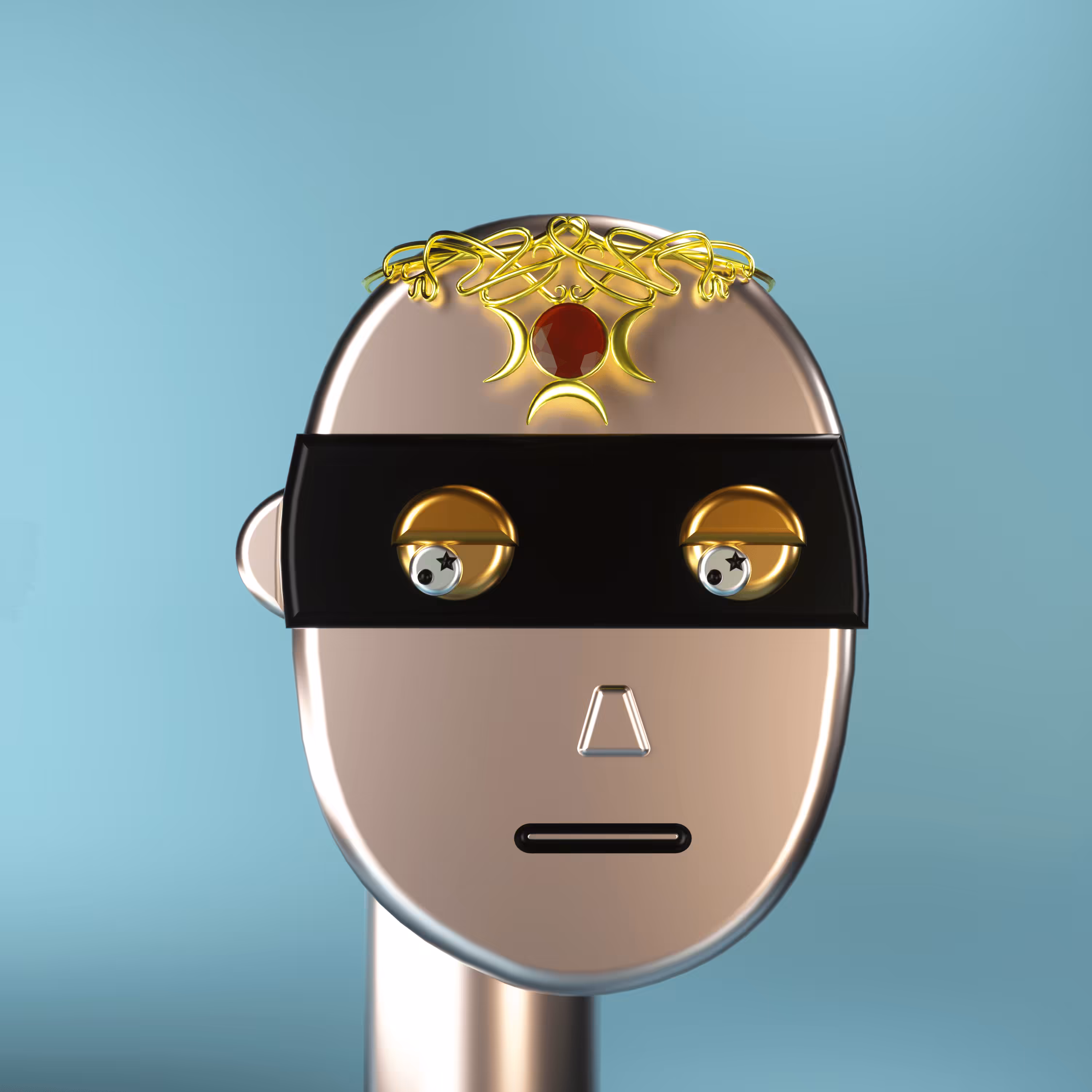 3D Chrome Punk #0706