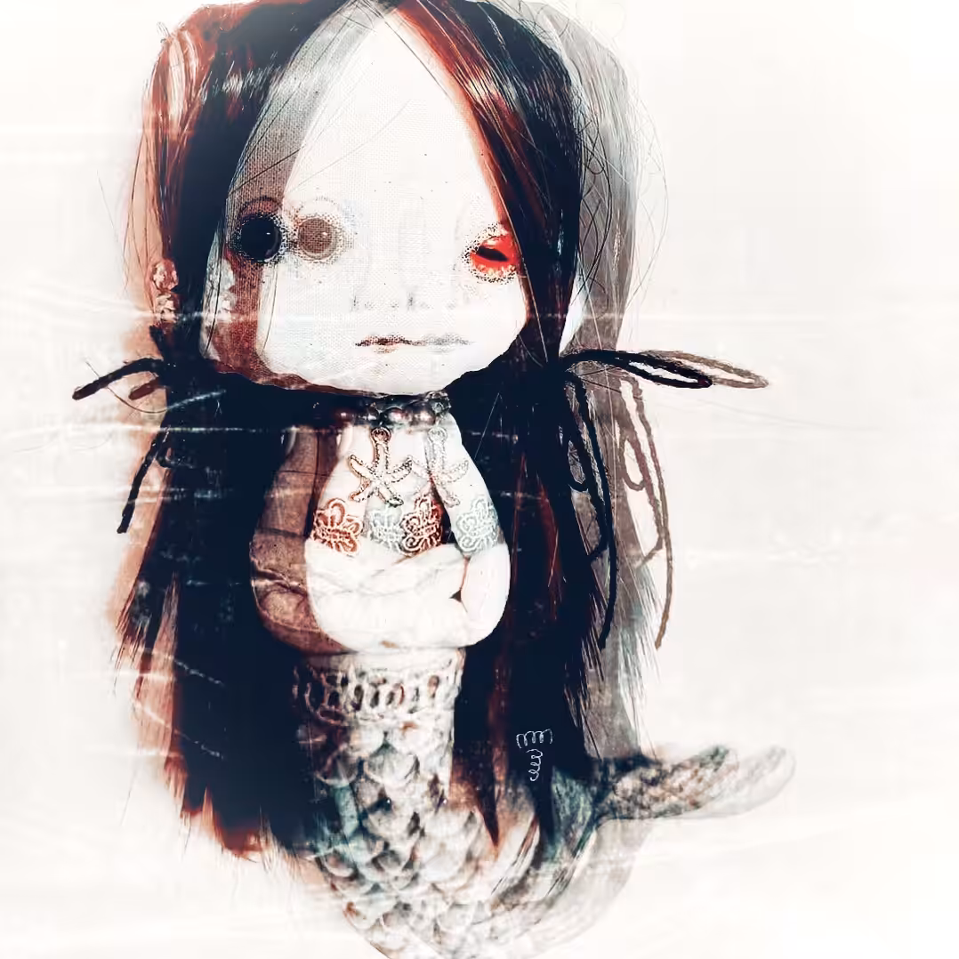 Mermaid art doll #02