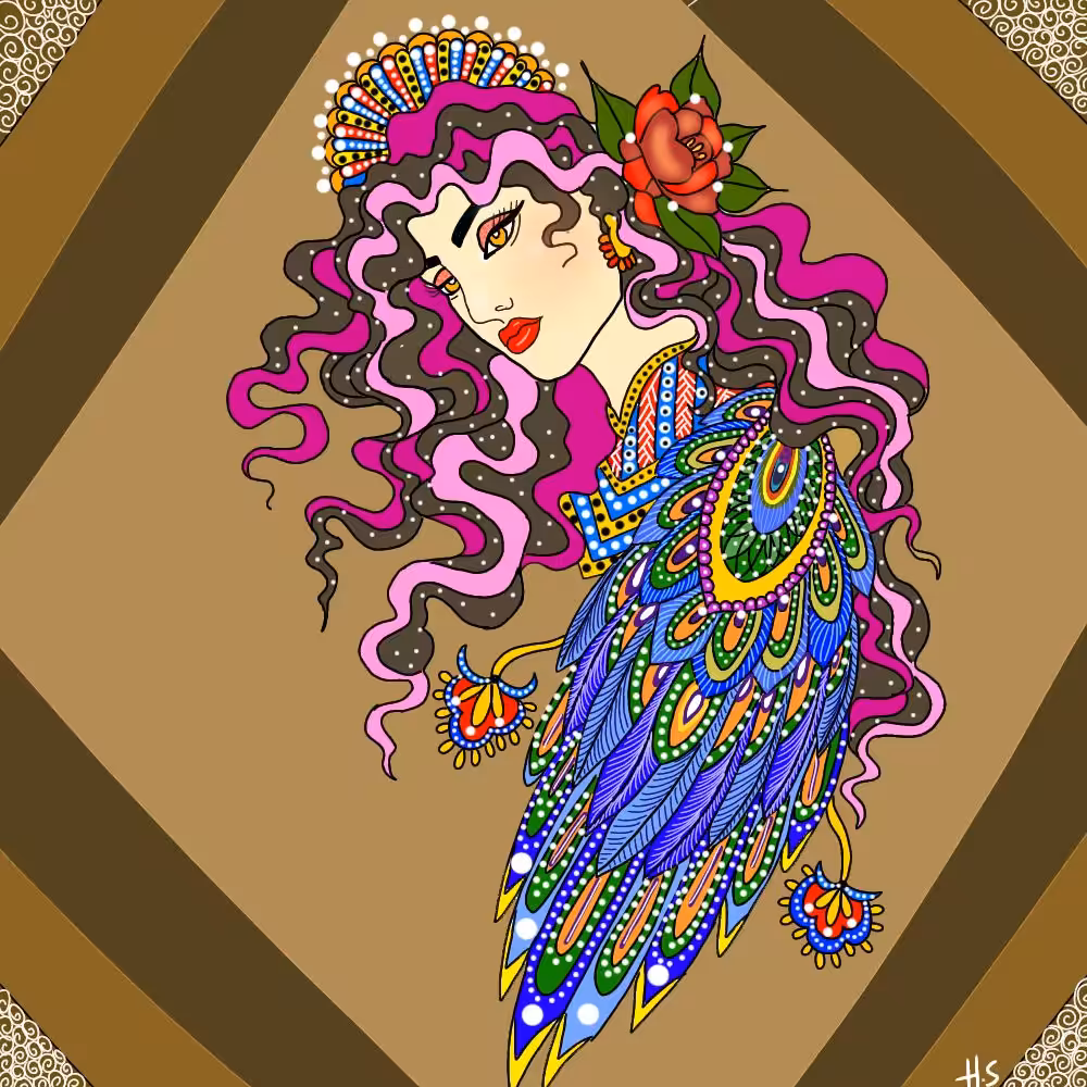 Women empire: Mother of peacock 