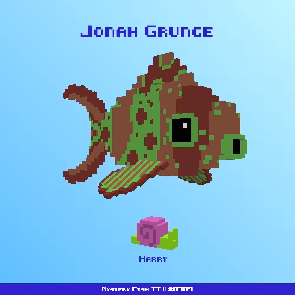 Jonah Grunge :: Mystery Fish 0309/1000