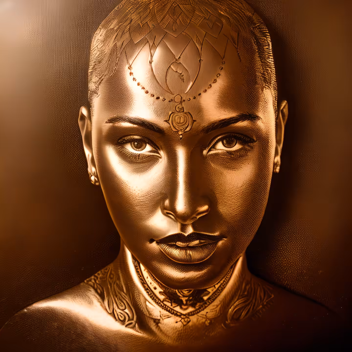 Avatar - Bronze Statue