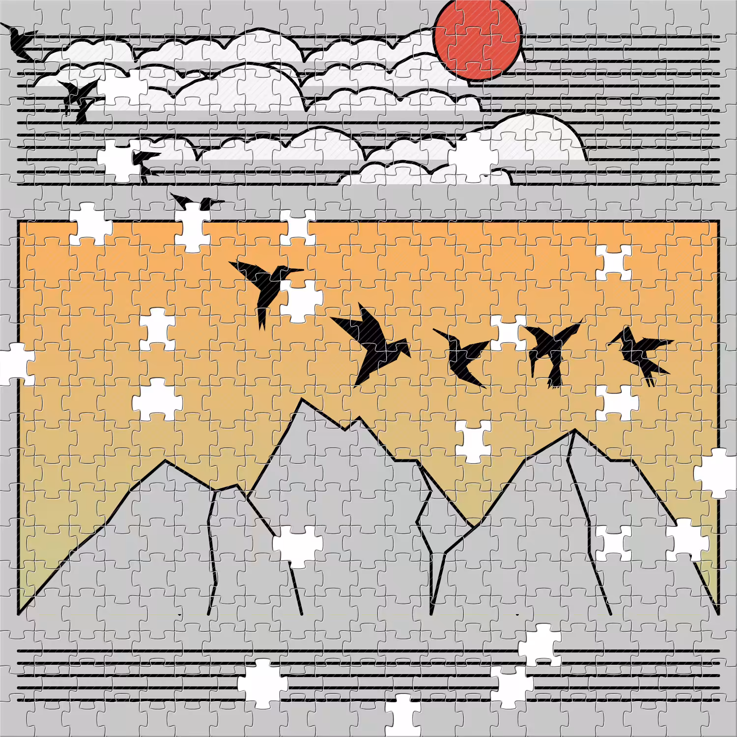 Puzzles & Birds #62