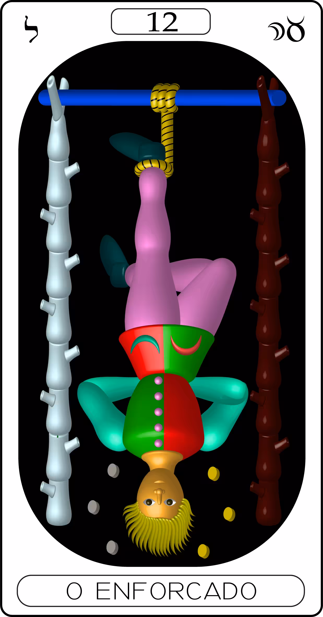 TAROT XII O ENFORCADO, The Hanged Man