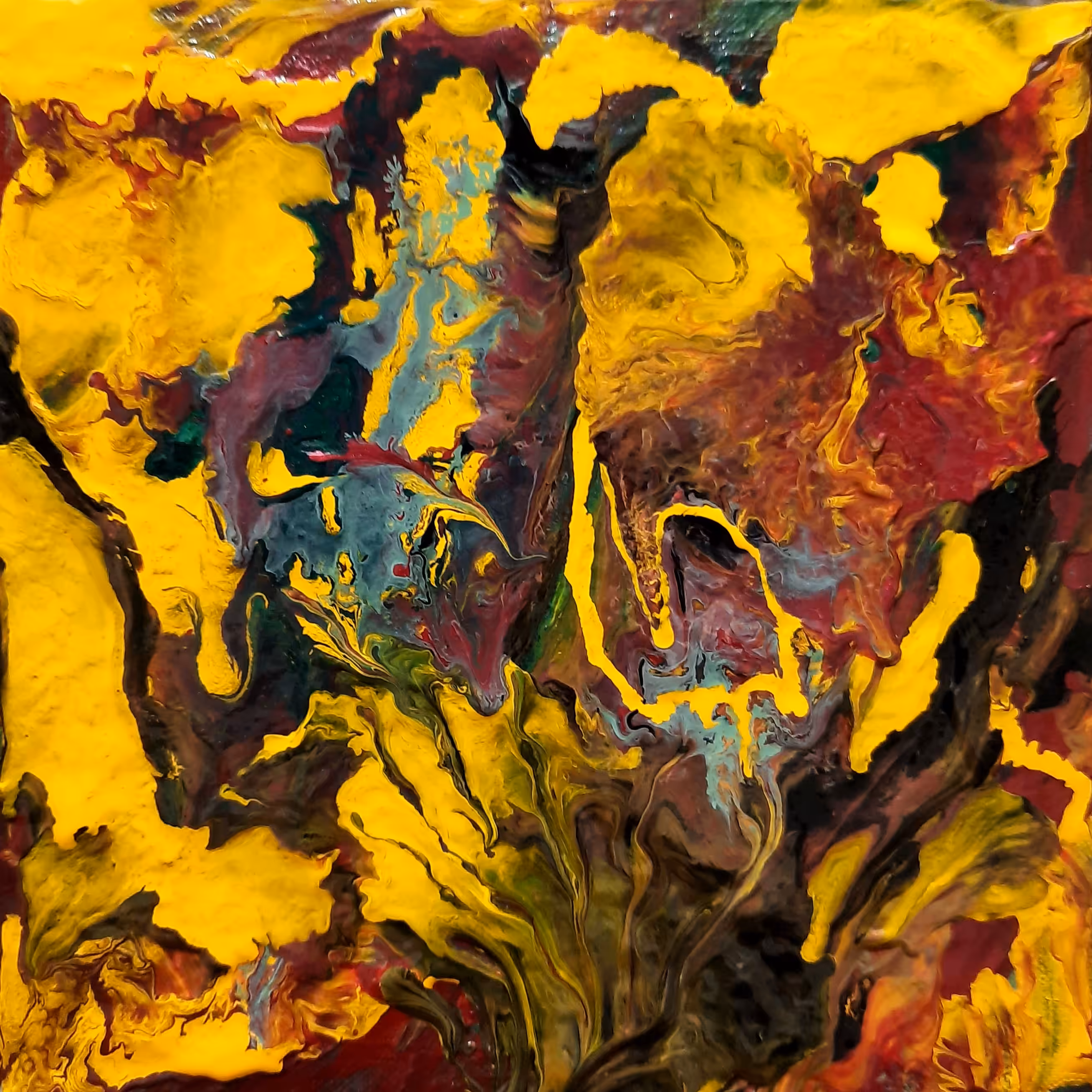 Burning abstract