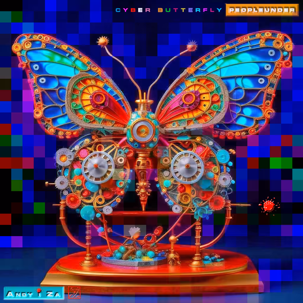 CYBER Butterfly. #01. PEOPLEUNDER.