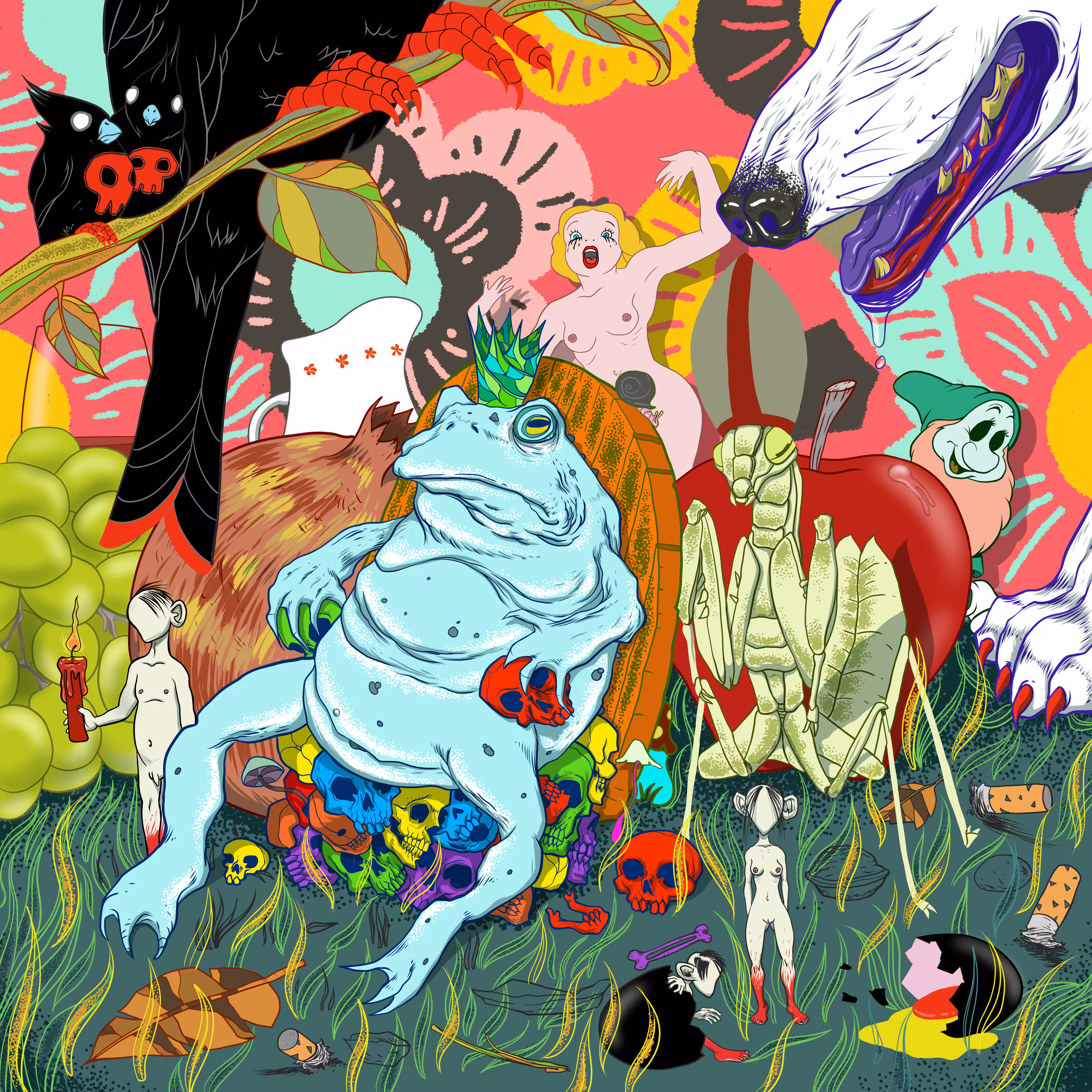 Frog King / Still life
