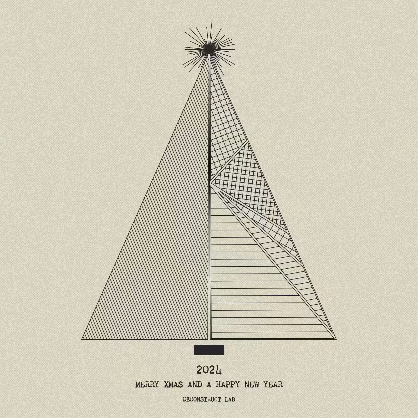 Have Yourself a Merry Little Geometric Tree #170