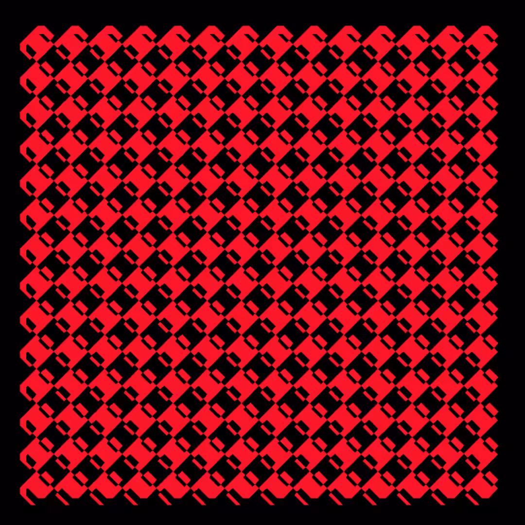 code grid #5 RED 