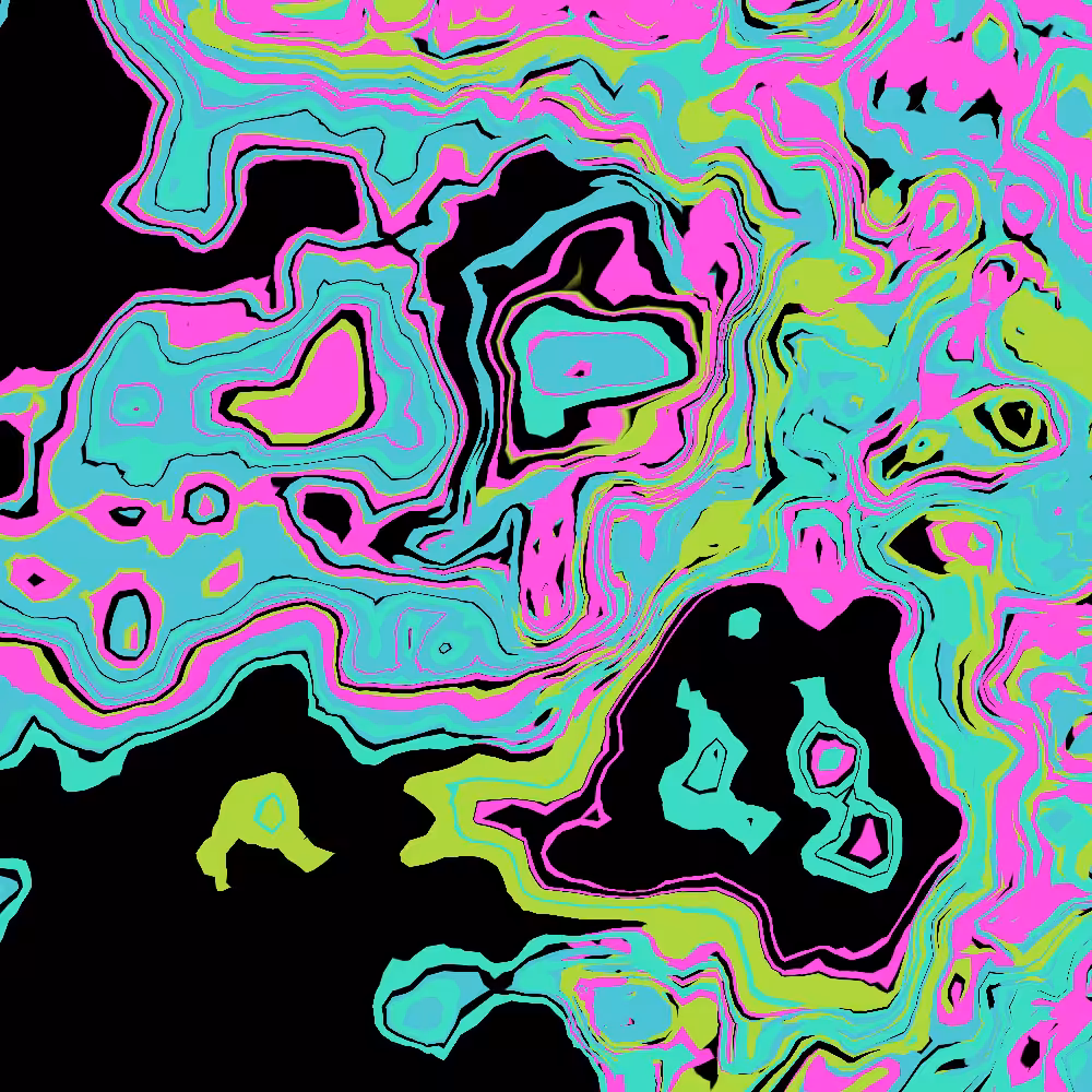 Dark Digital Marble #23